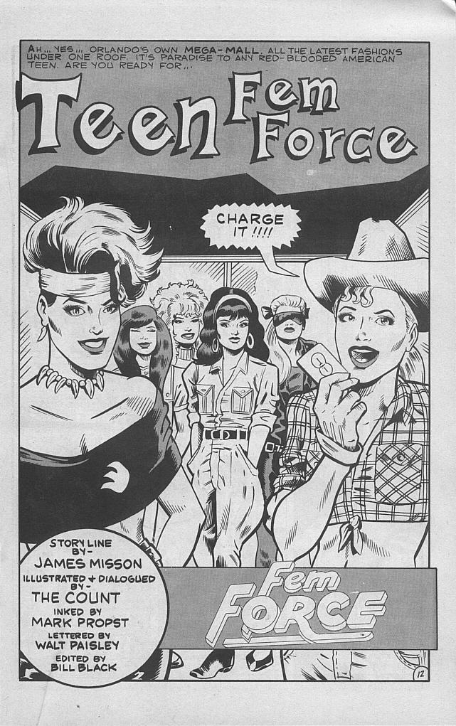 Read online Femforce comic -  Issue #24 - 19