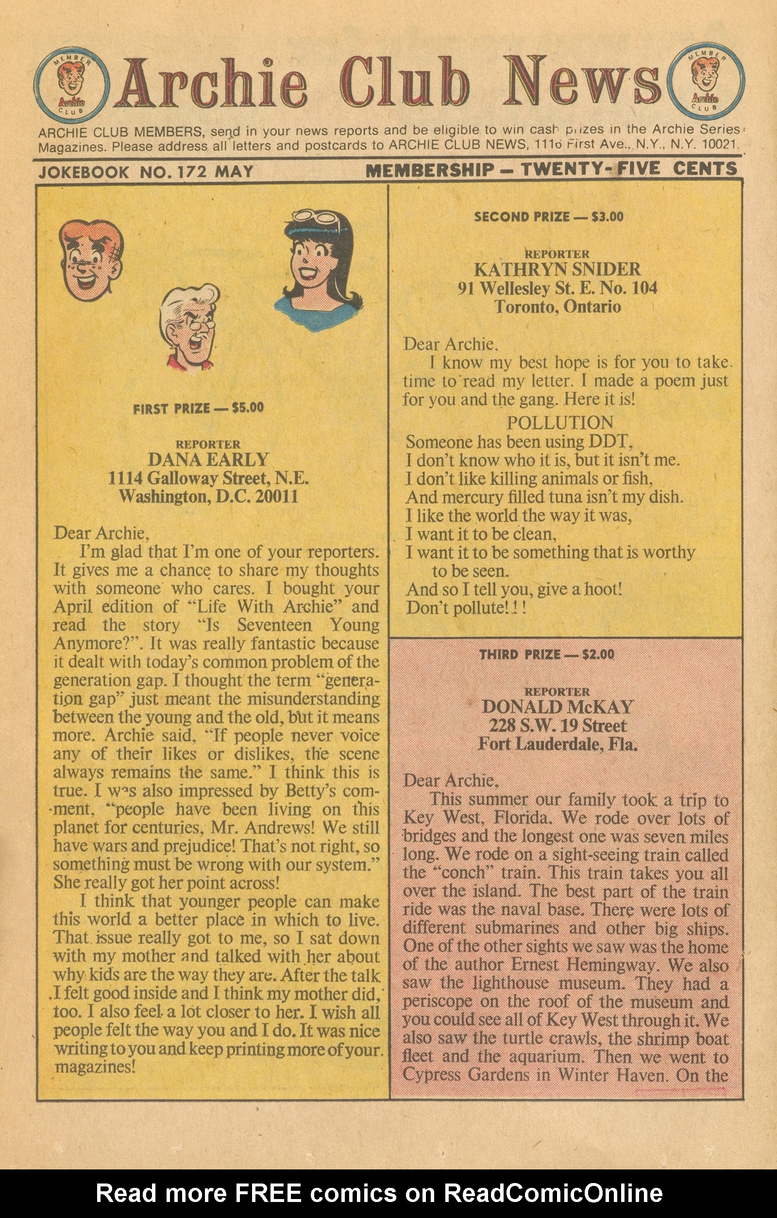 Read online Archie's Joke Book Magazine comic -  Issue #172 - 26