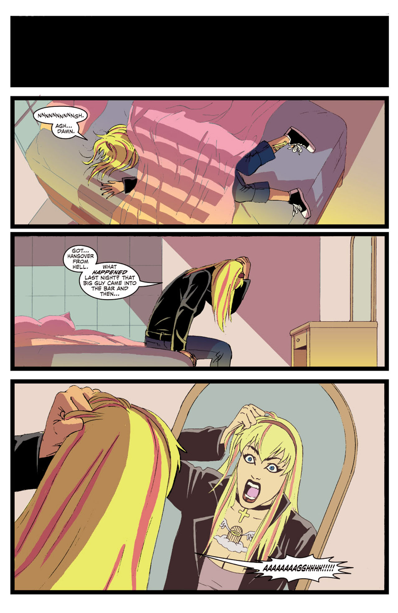 Read online Mercy Sparx (2008) comic -  Issue #0 - 9