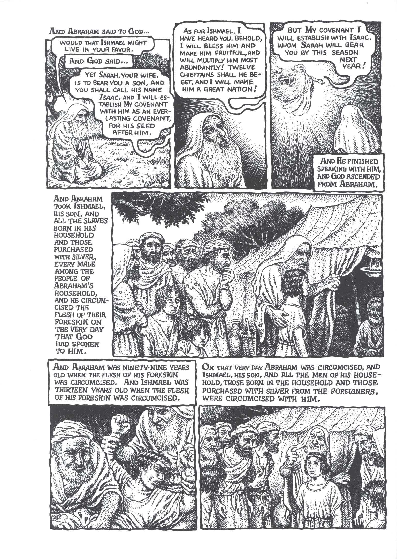 Read online The Book of Genesis Illustrated comic -  Issue # TPB (Part 1) - 61