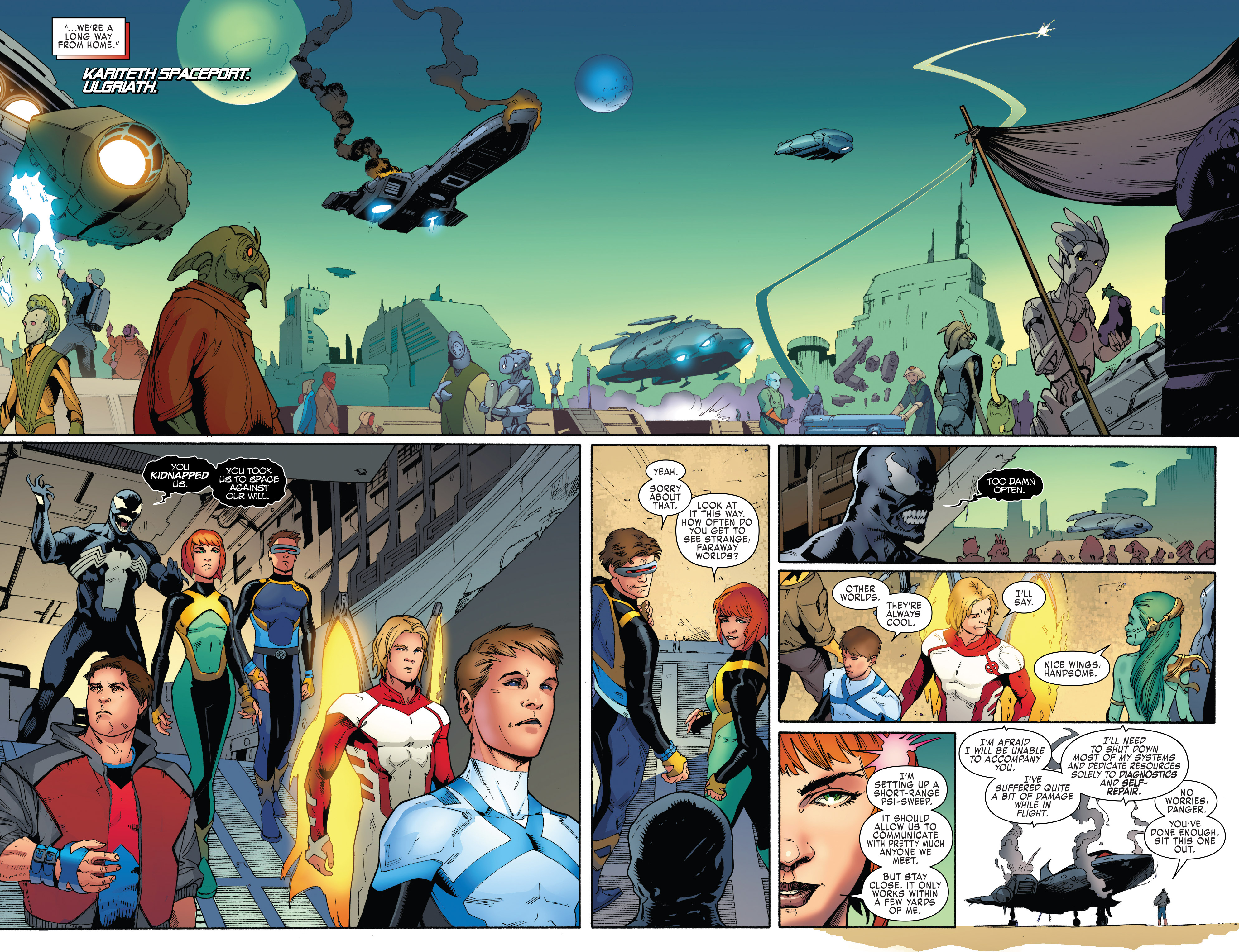 Read online X-Men: Blue comic -  Issue # Annual 1 - 24