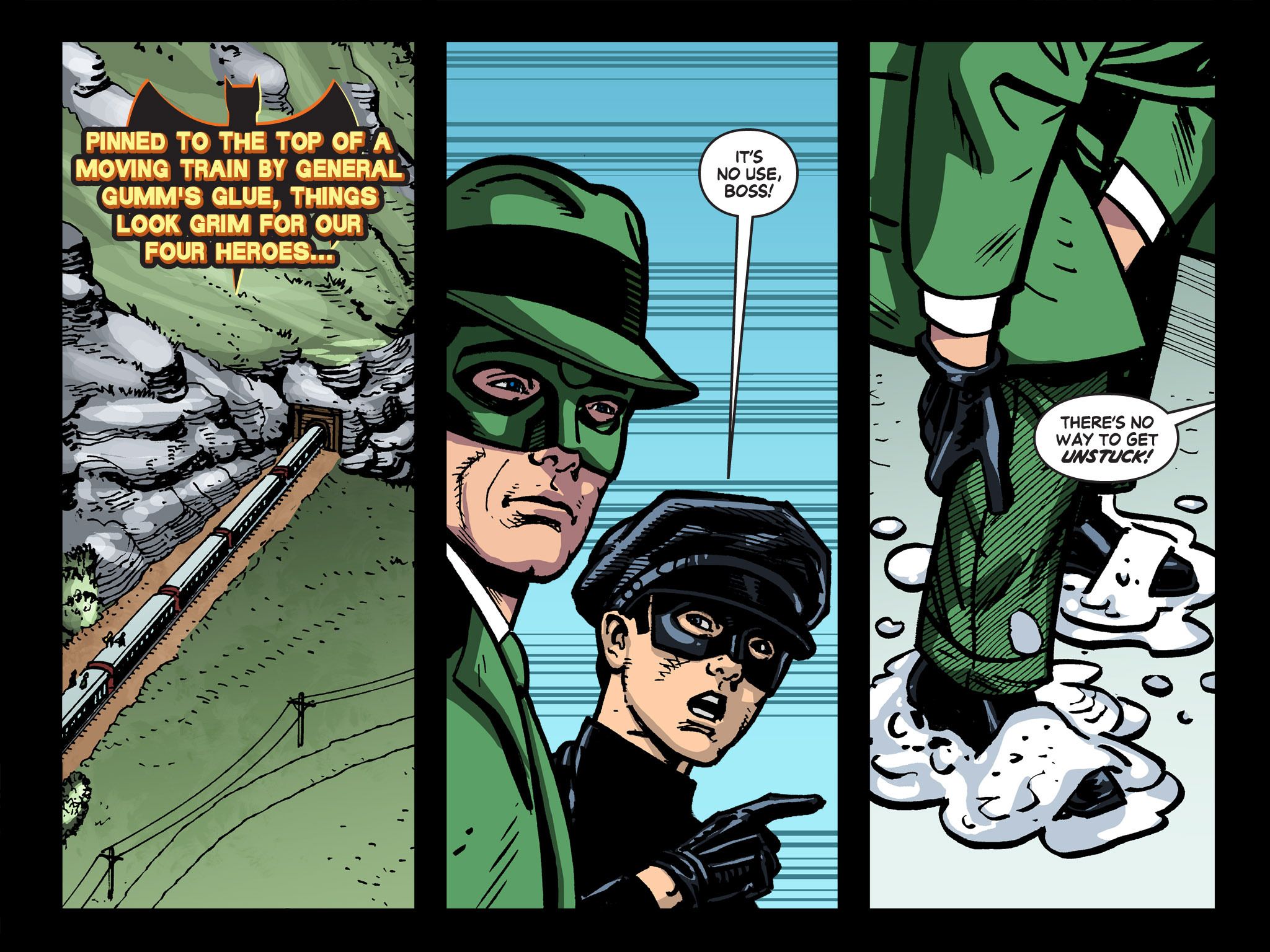 Read online Batman '66 Meets the Green Hornet [II] comic -  Issue #3 - 4