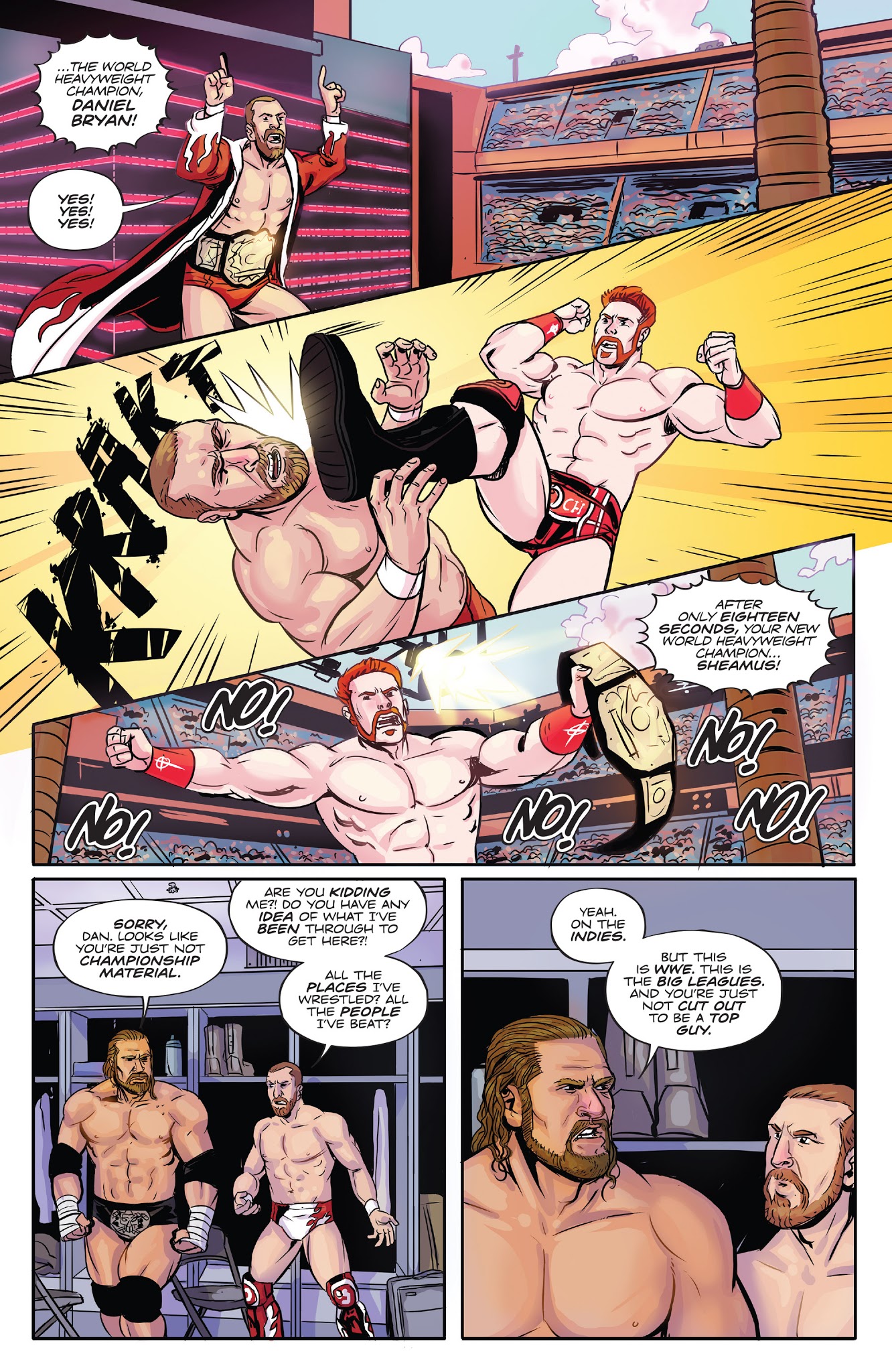 Read online WWE: Wrestlemania 2017 Special comic -  Issue # Full - 30