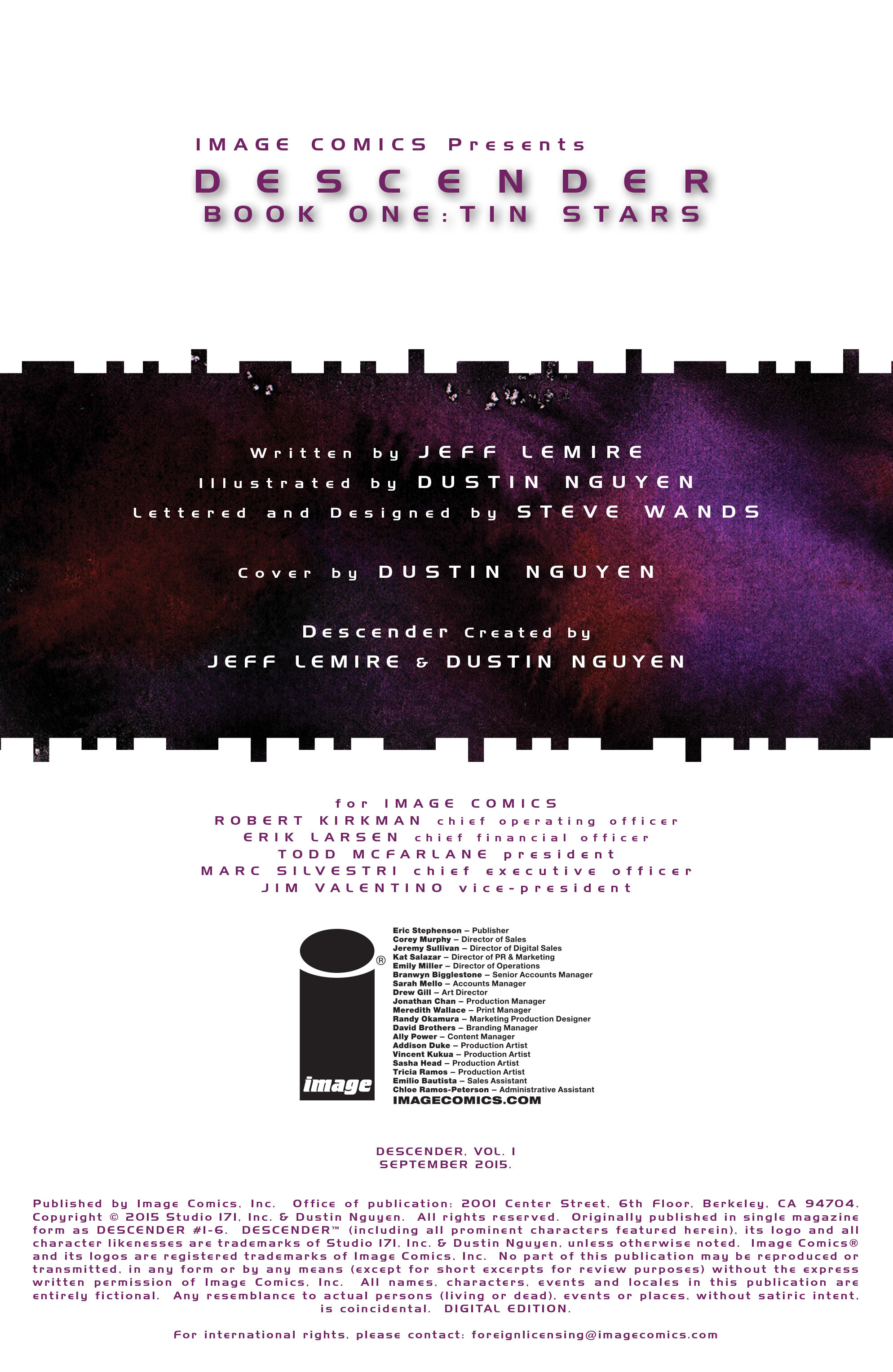 Read online Descender comic -  Issue # _TPB 1 - 3