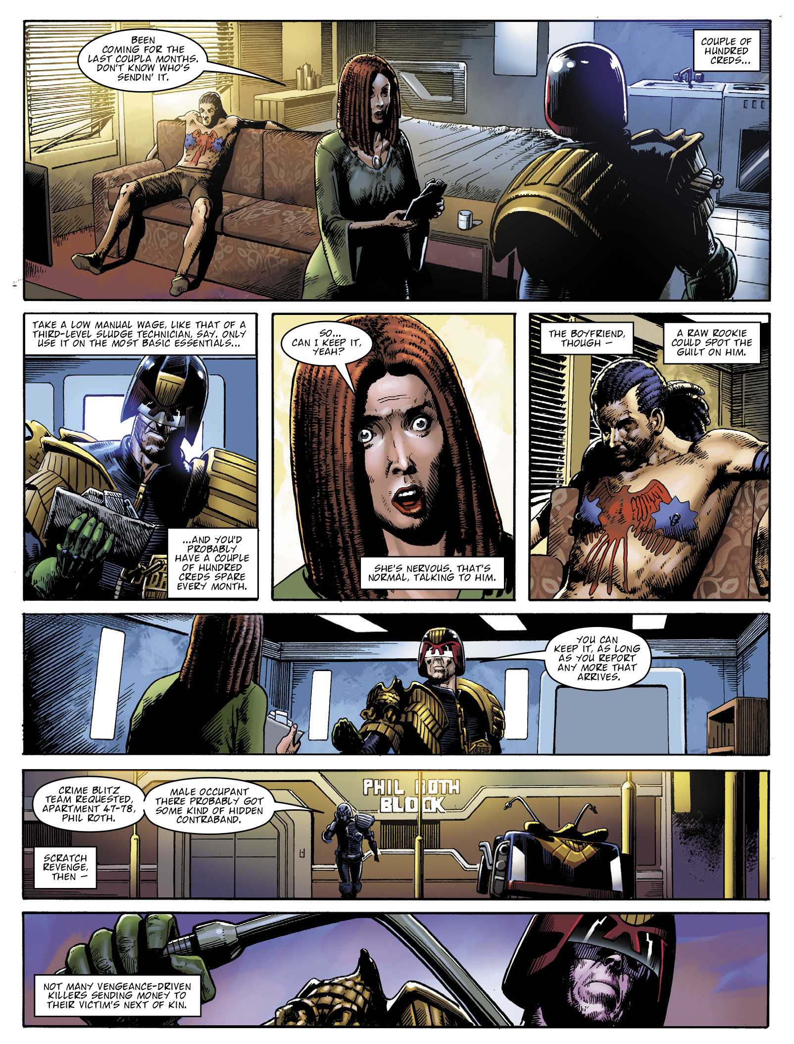 Read online 2000 AD comic -  Issue #2227 - 6