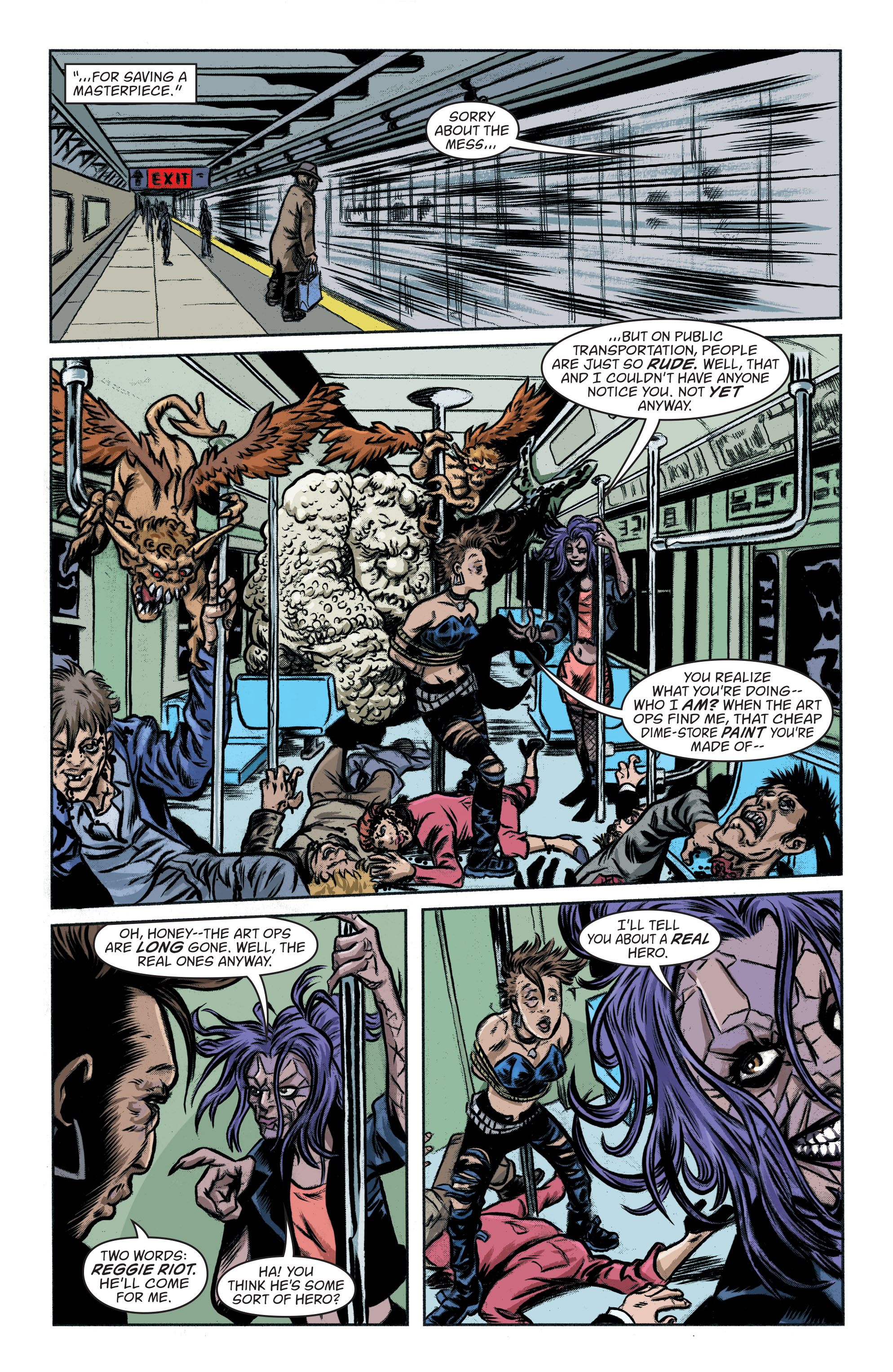 Read online Art Ops comic -  Issue #4 - 9