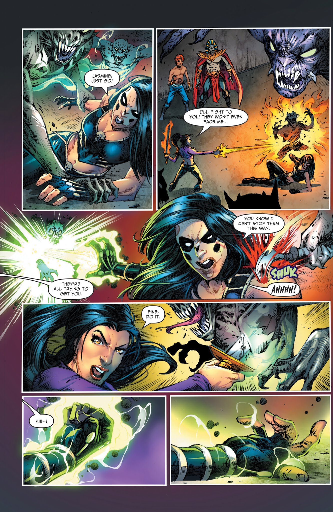 Read online Grimm Fairy Tales: Dance of the Dead comic -  Issue #6 - 18