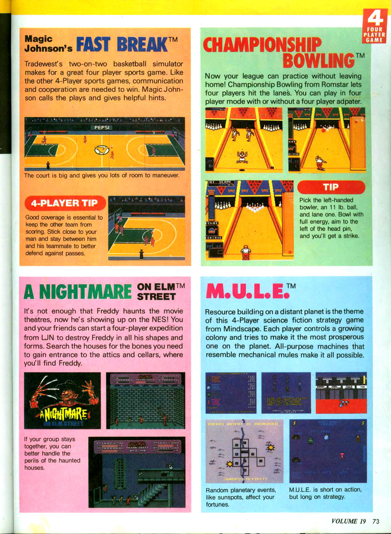 Read online Nintendo Power comic -  Issue #19 - 74