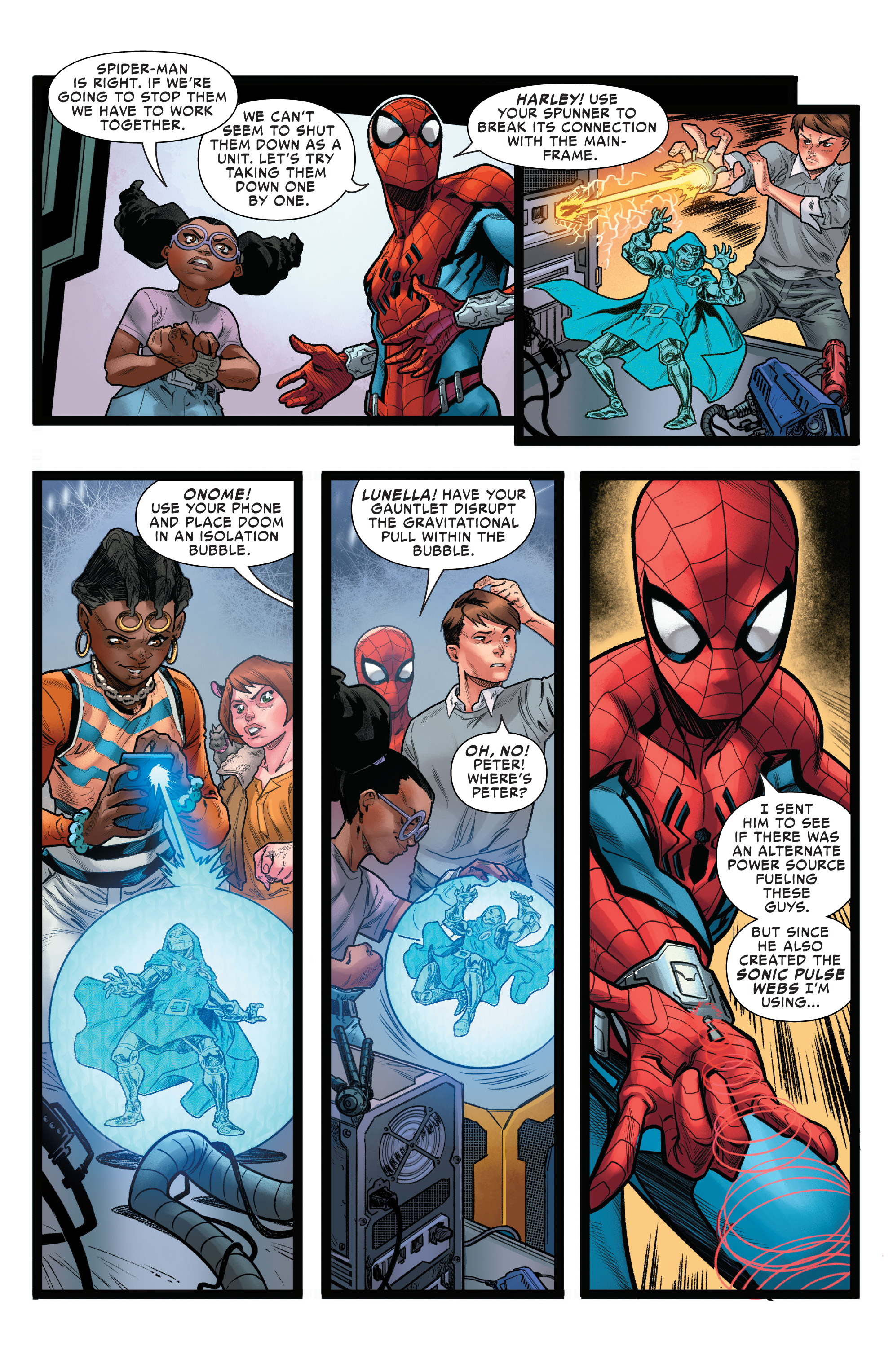 Read online W.E.B. Of Spider-Man comic -  Issue #1 - 18