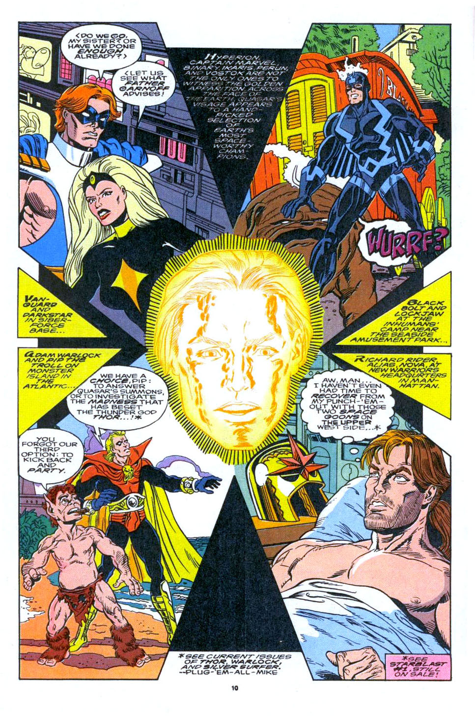 Read online Quasar comic -  Issue #54 - 8