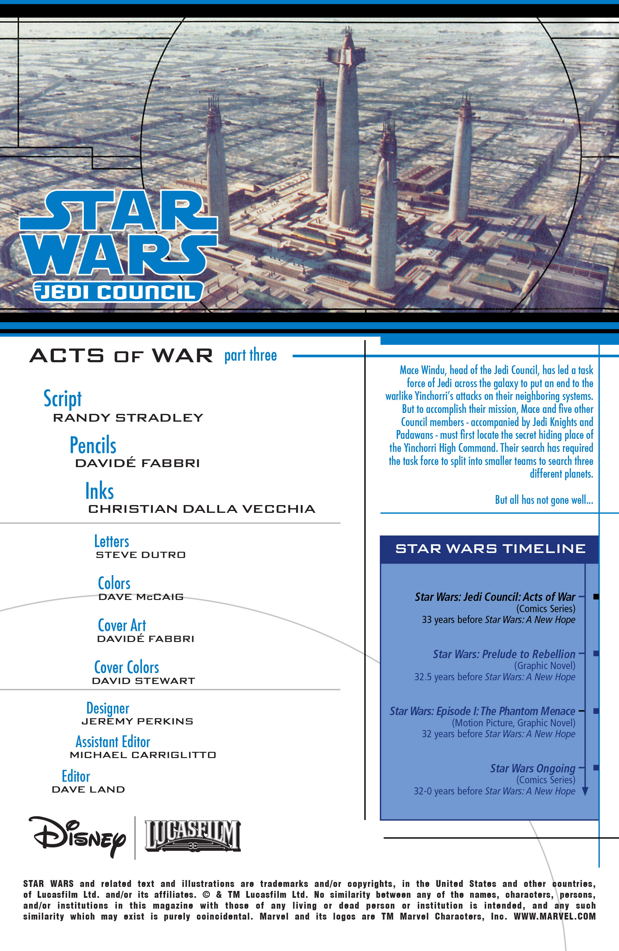 Read online Star Wars: Jedi Council: Acts of War comic -  Issue #3 - 2