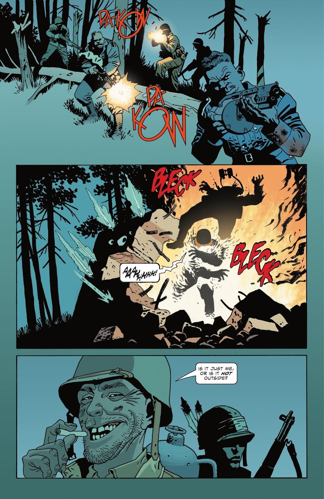 DC Horror Presents: Sgt. Rock vs. The Army of the Dead issue 4 - Page 16