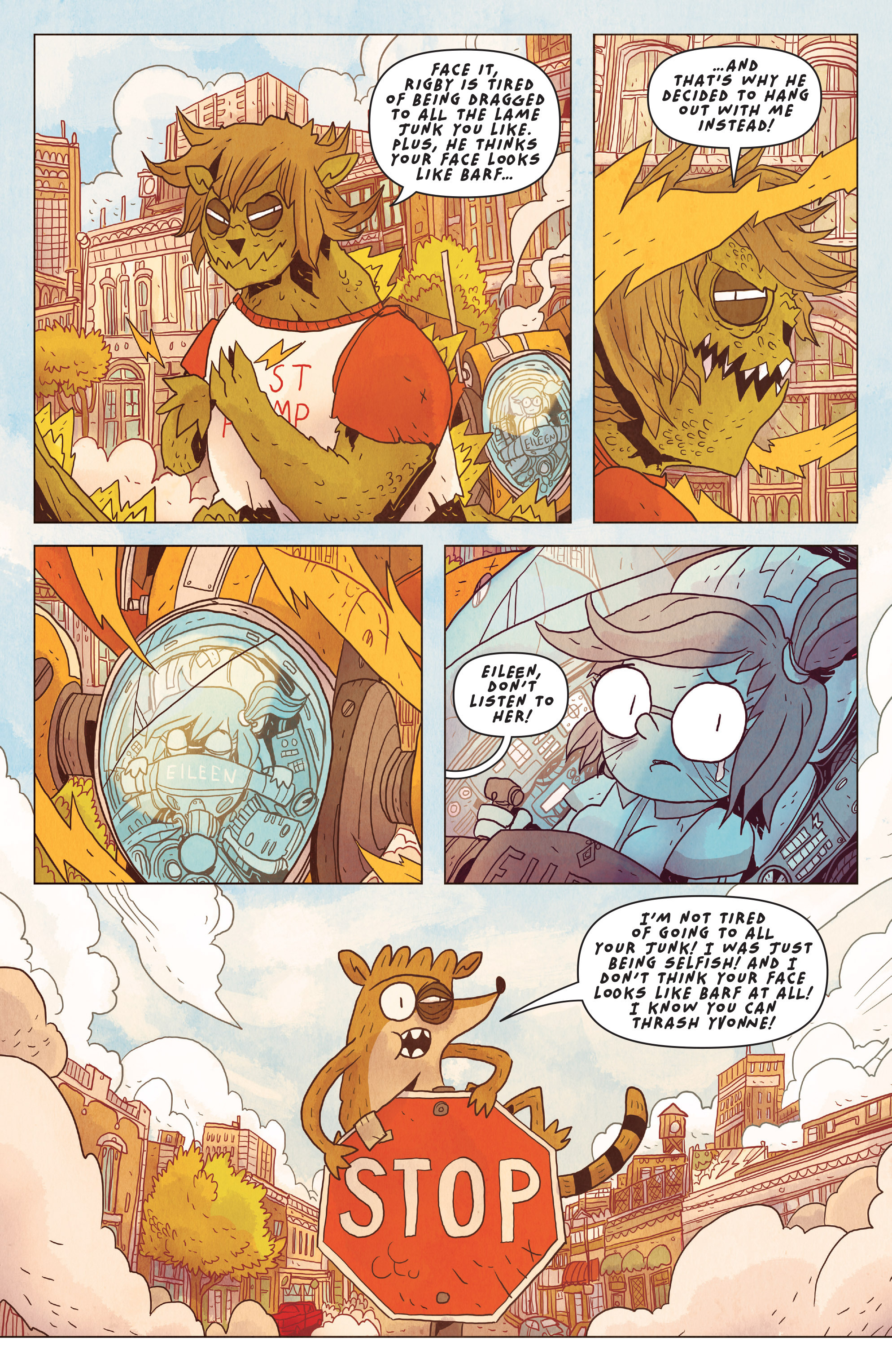 Read online Regular Show comic -  Issue #33 - 14