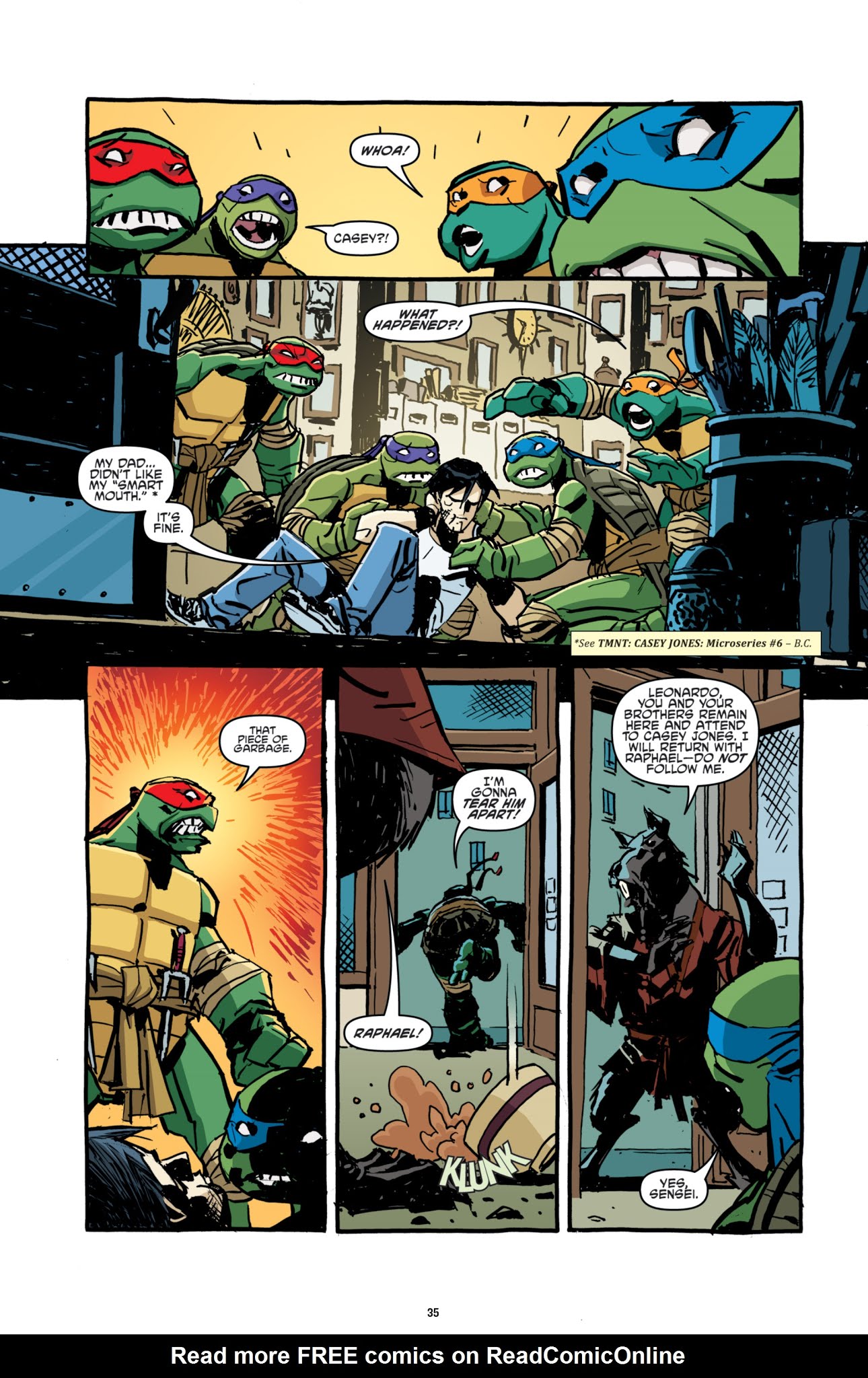 Read online Teenage Mutant Ninja Turtles: The IDW Collection comic -  Issue # TPB 2 (Part 1) - 35
