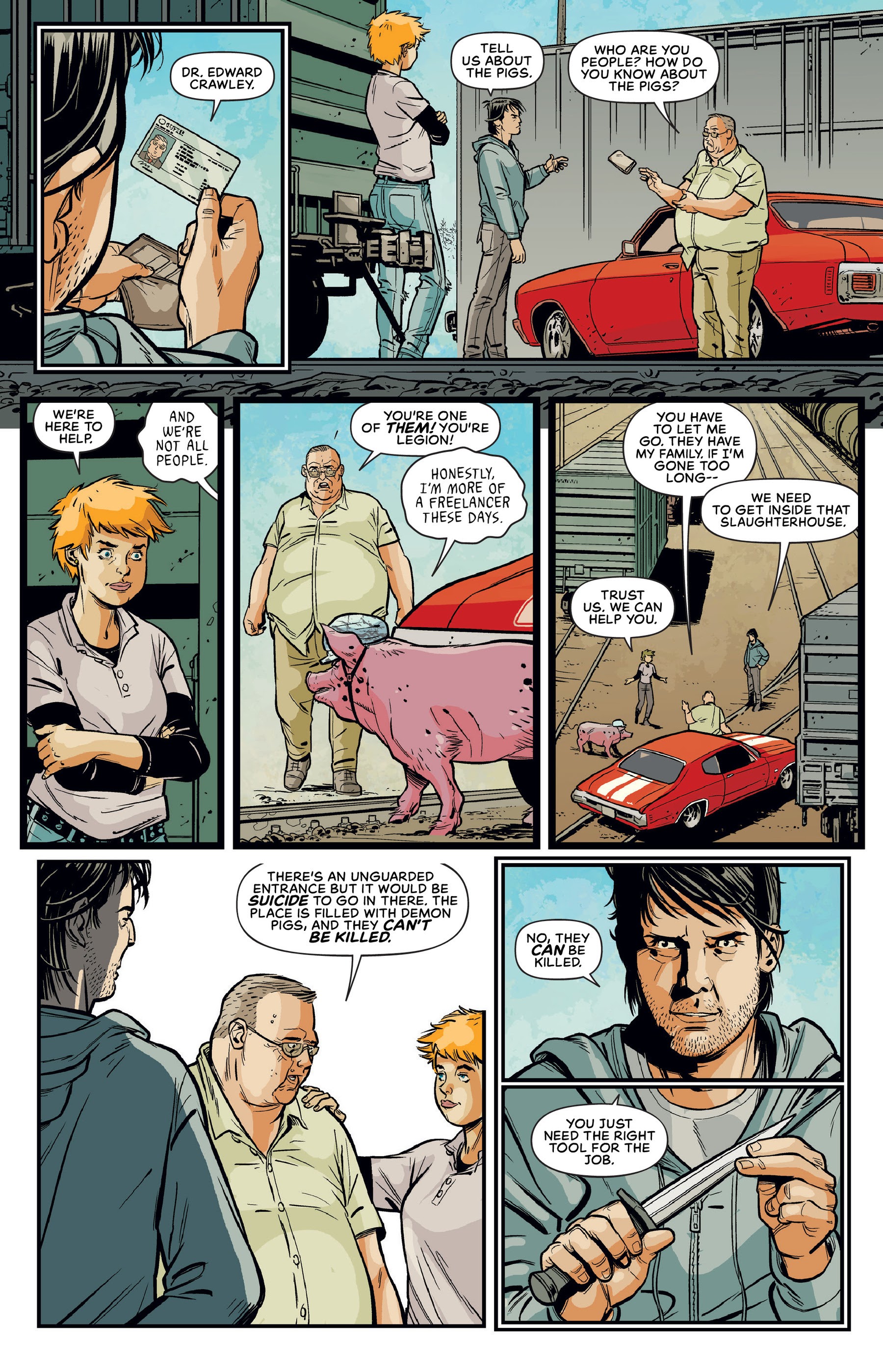 Read online Swine comic -  Issue # TPB - 88