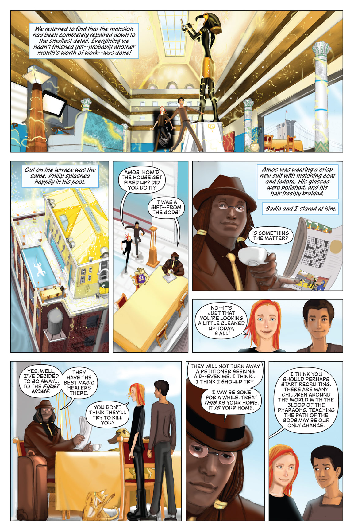 Read online The Kane Chronicles comic -  Issue # TPB 1 - 186