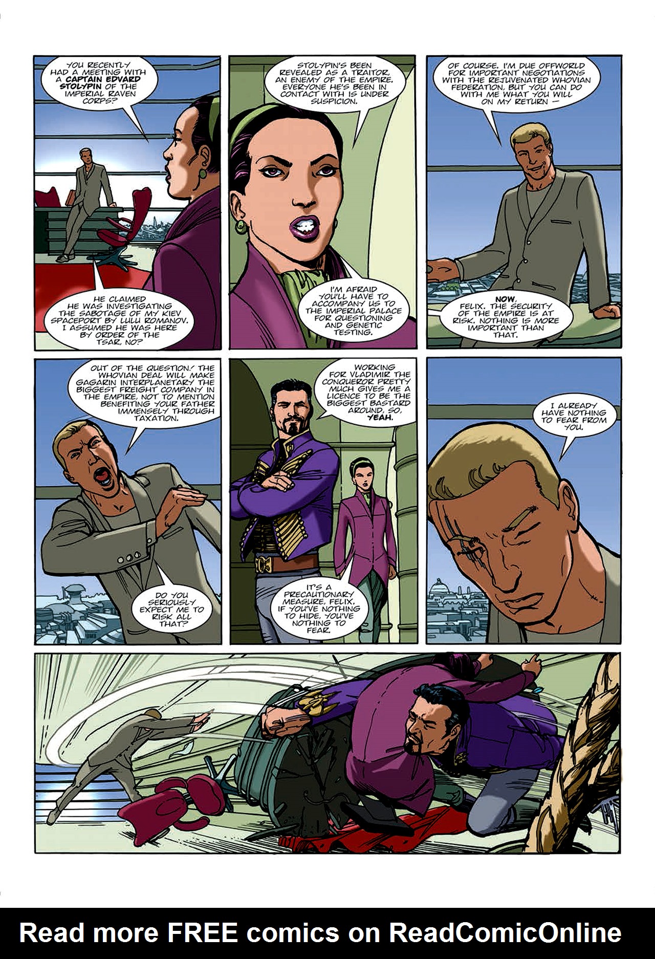 Read online Nikolai Dante comic -  Issue # TPB 7 - 142
