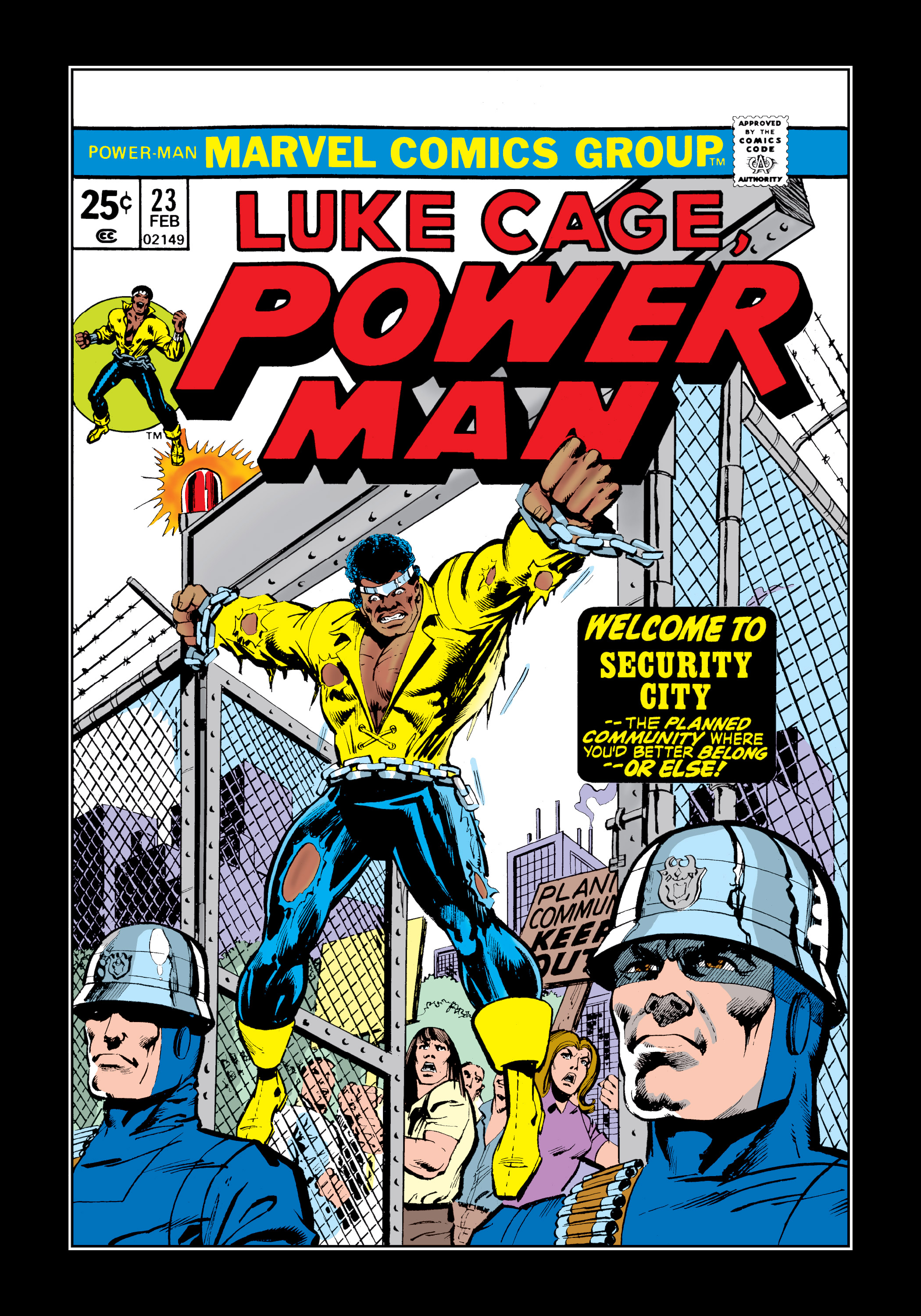 Read online Marvel Masterworks: Luke Cage, Power Man comic -  Issue # TPB 2 (Part 2) - 25
