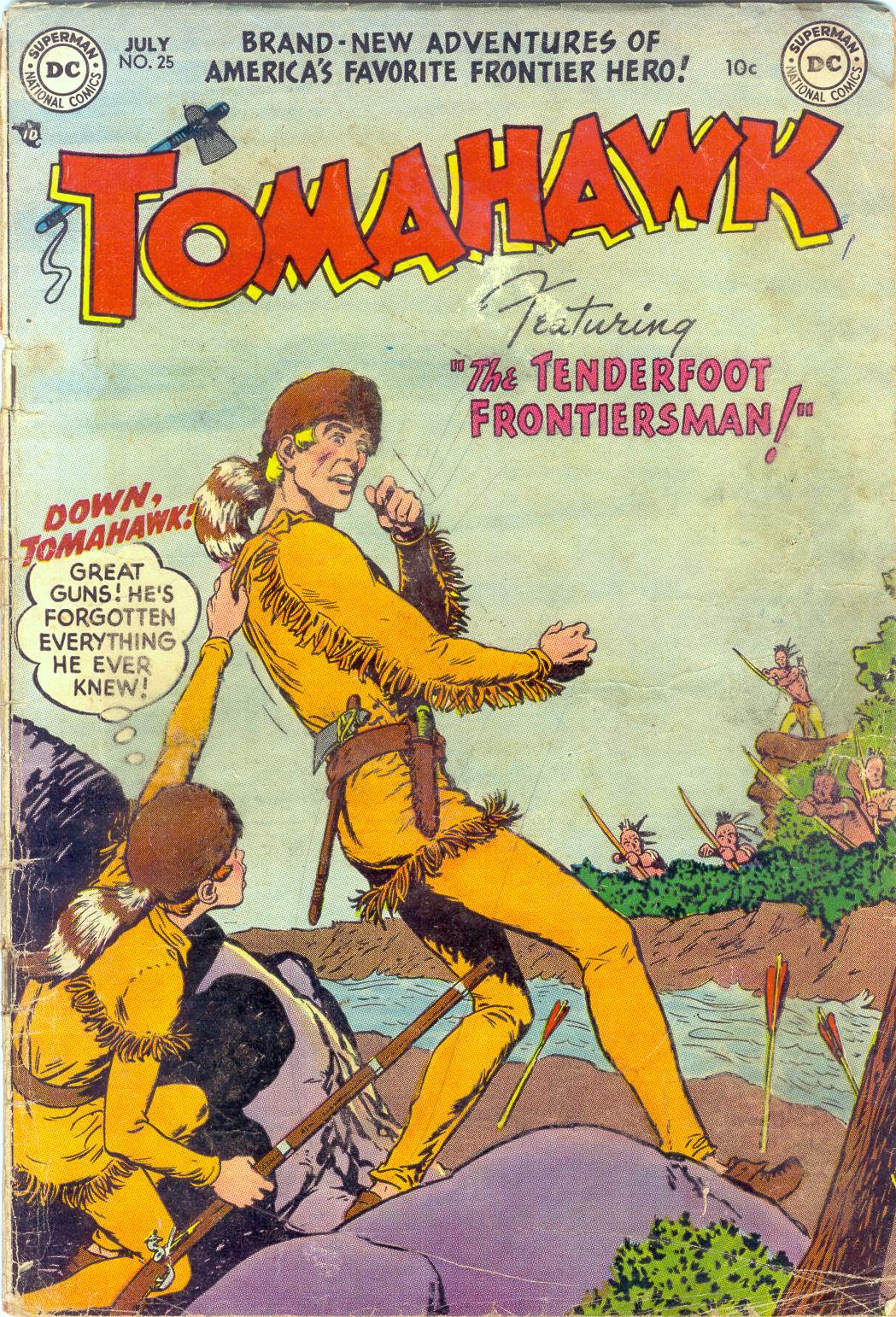 Read online Tomahawk comic -  Issue #25 - 1