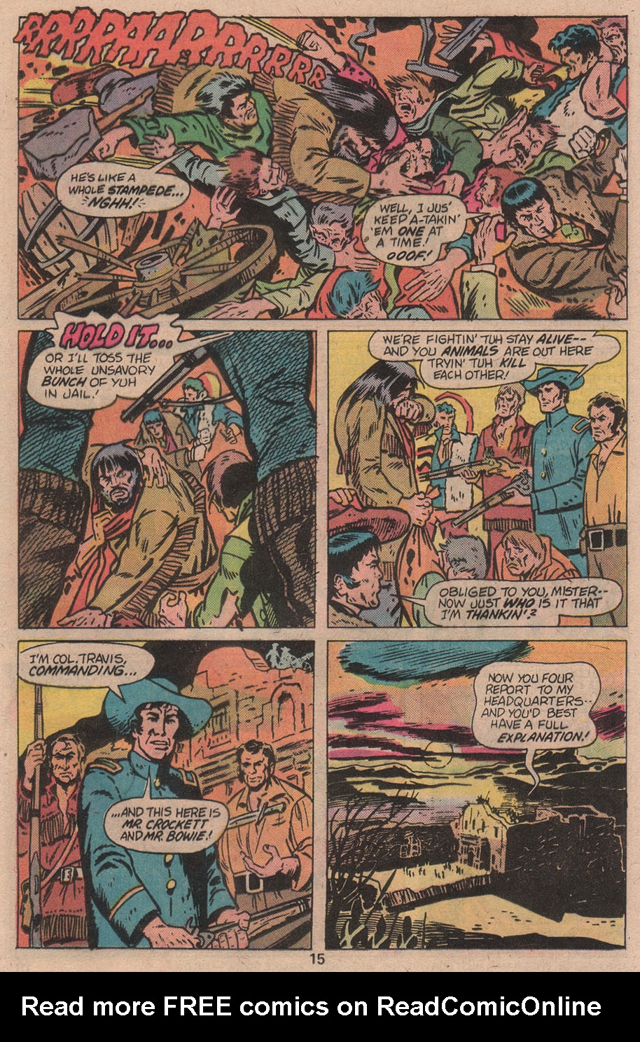 Read online Kid Colt Outlaw comic -  Issue #214 - 17