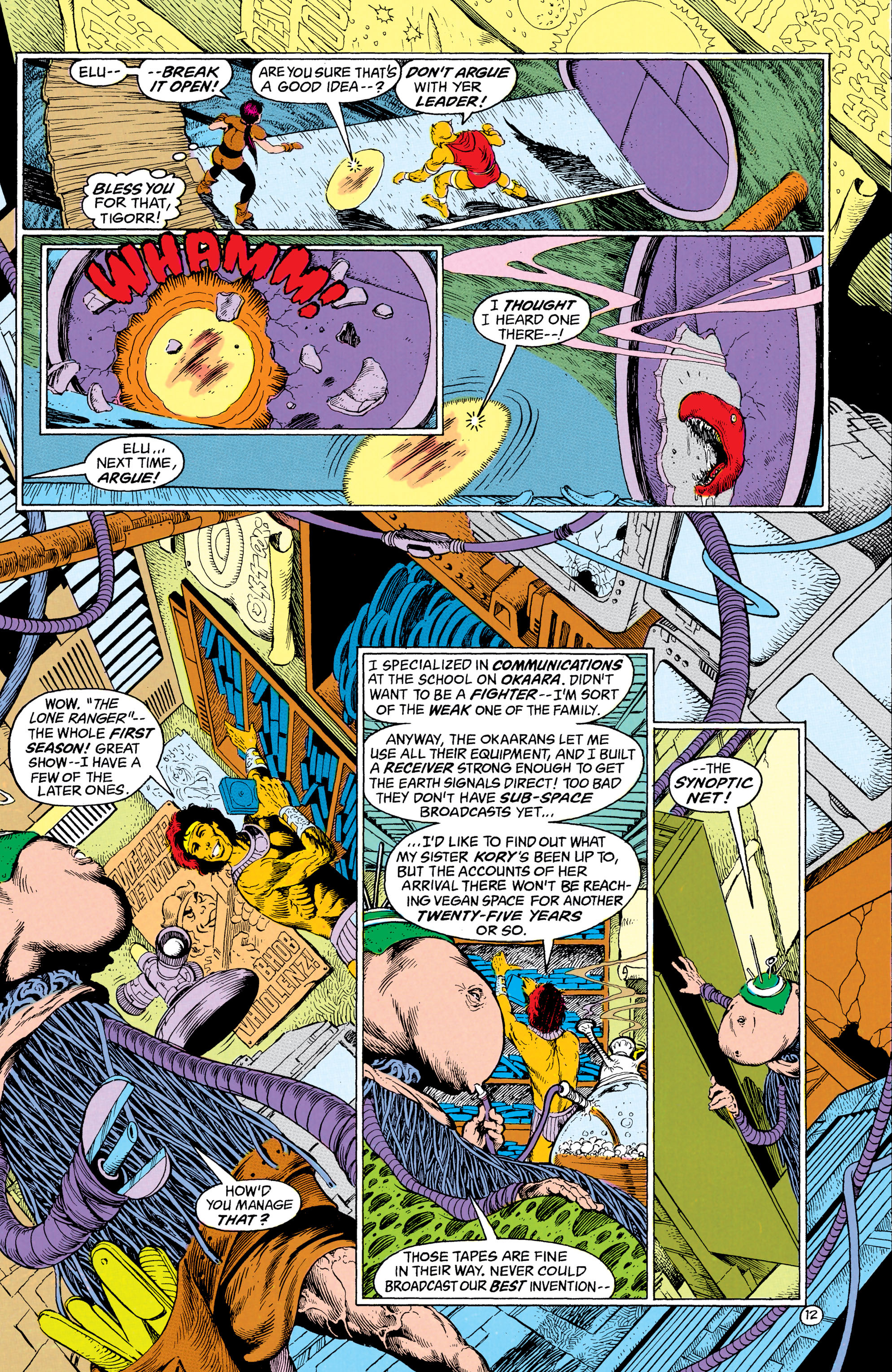 Read online The Omega Men (1983) comic -  Issue #28 - 13