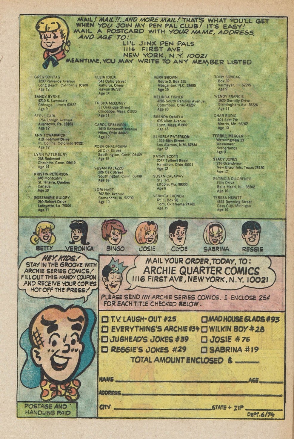 Read online Pep Comics comic -  Issue #290 - 24