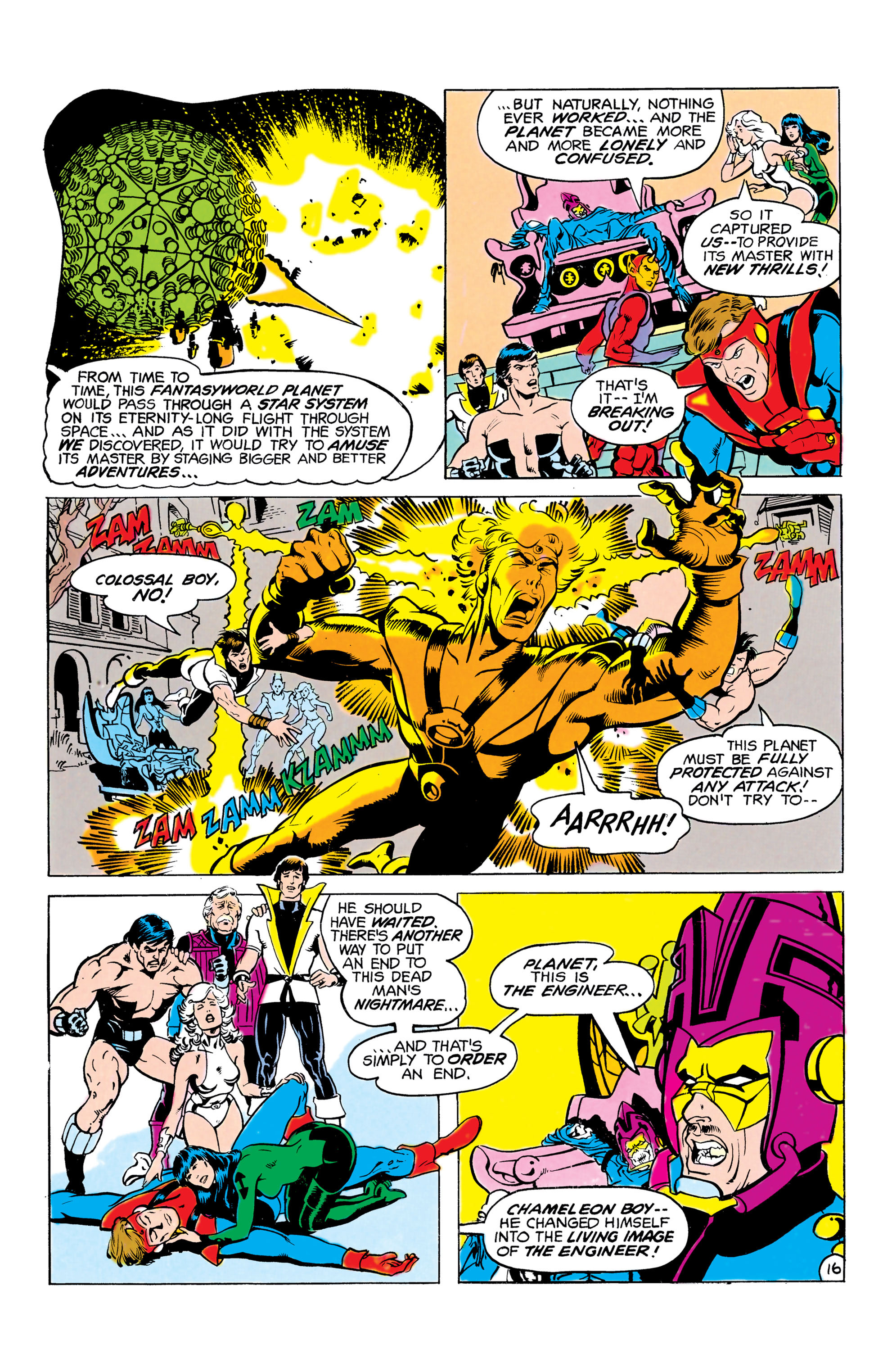 Read online Legion of Super-Heroes (1980) comic -  Issue #262 - 17