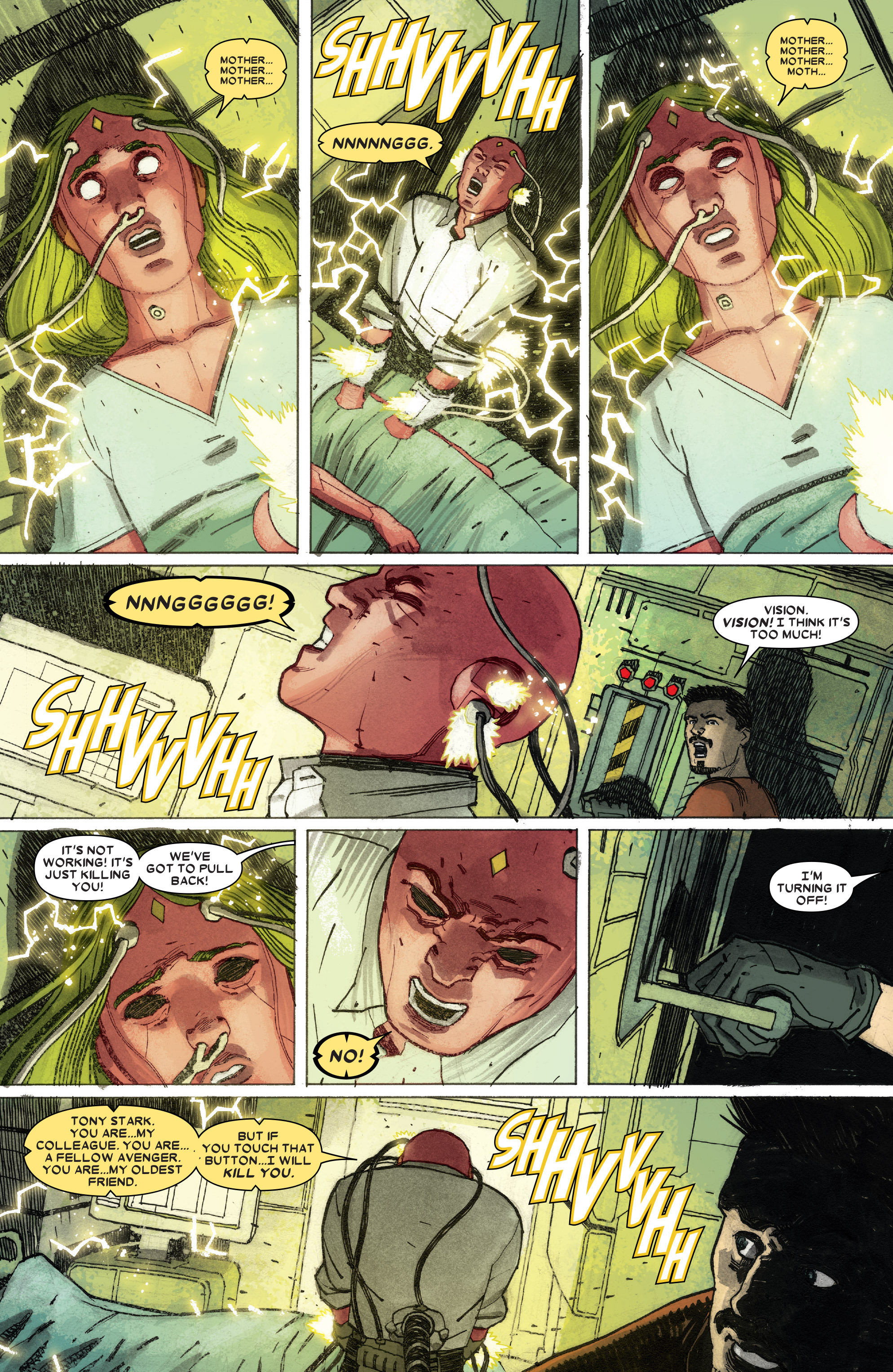 Read online Vision comic -  Issue #3 - 10