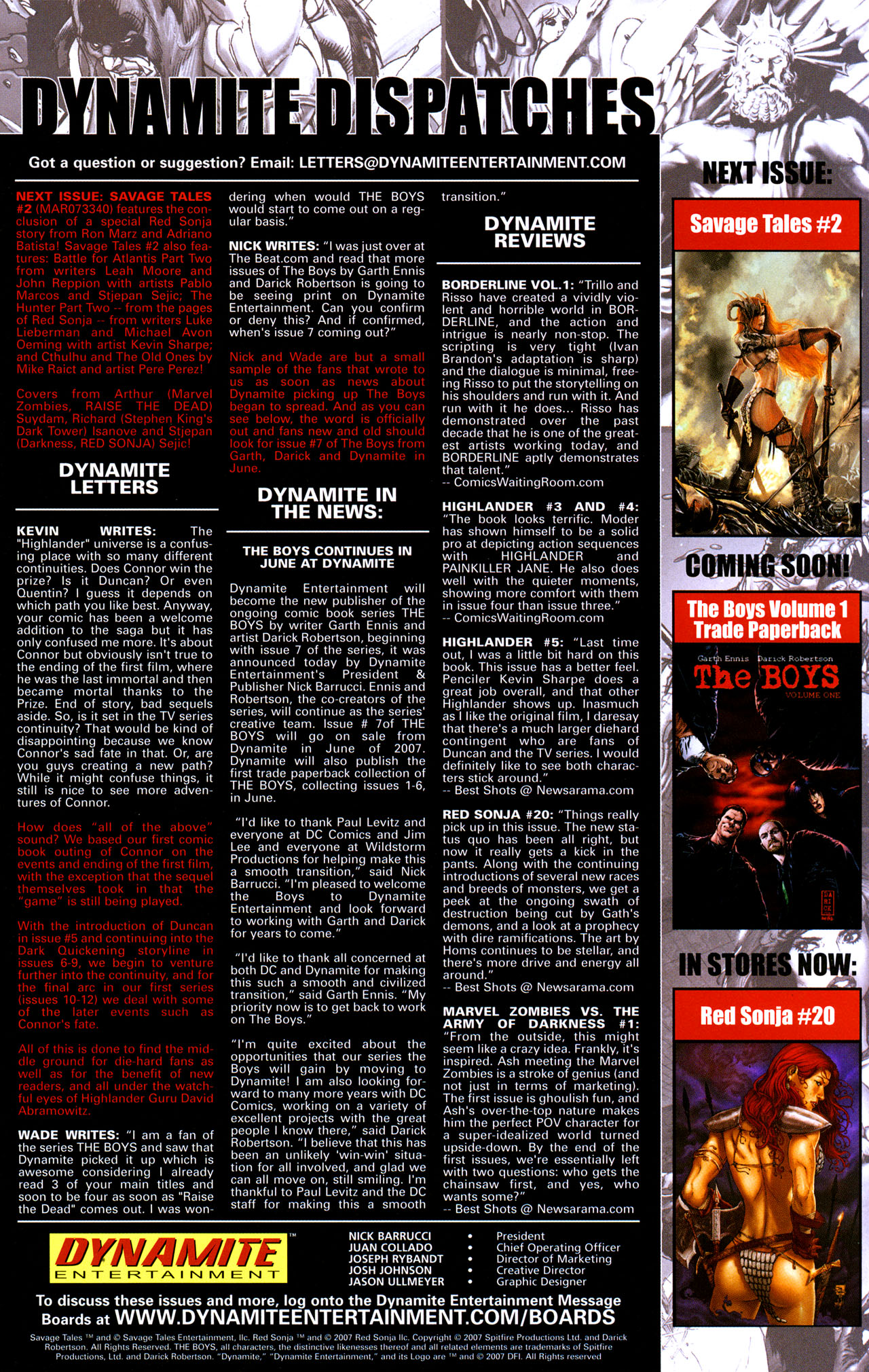 Read online Savage Tales (2007) comic -  Issue #1 - 46