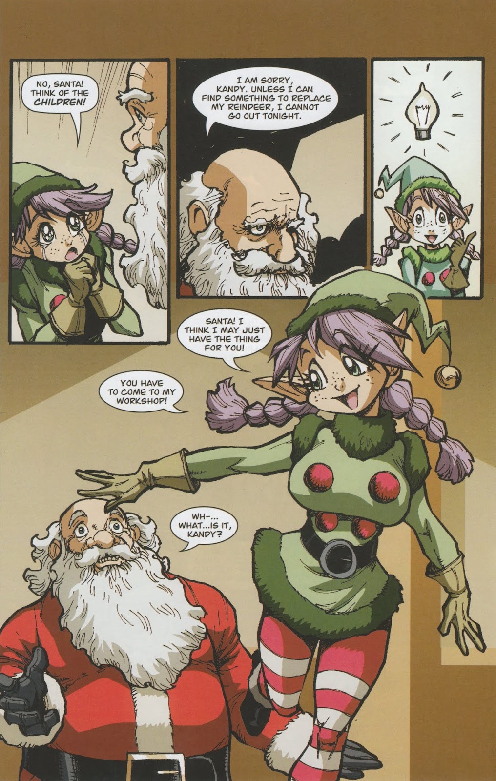 Victorian Secret: Girls of Steampunk issue Holiday Special 1 - Page 18