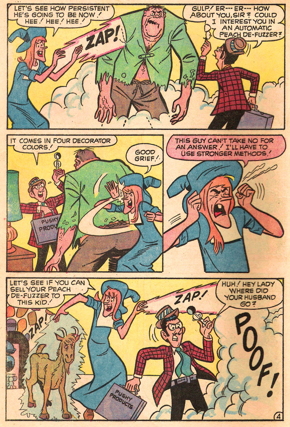 Read online Sabrina The Teenage Witch (1971) comic -  Issue #12 - 13