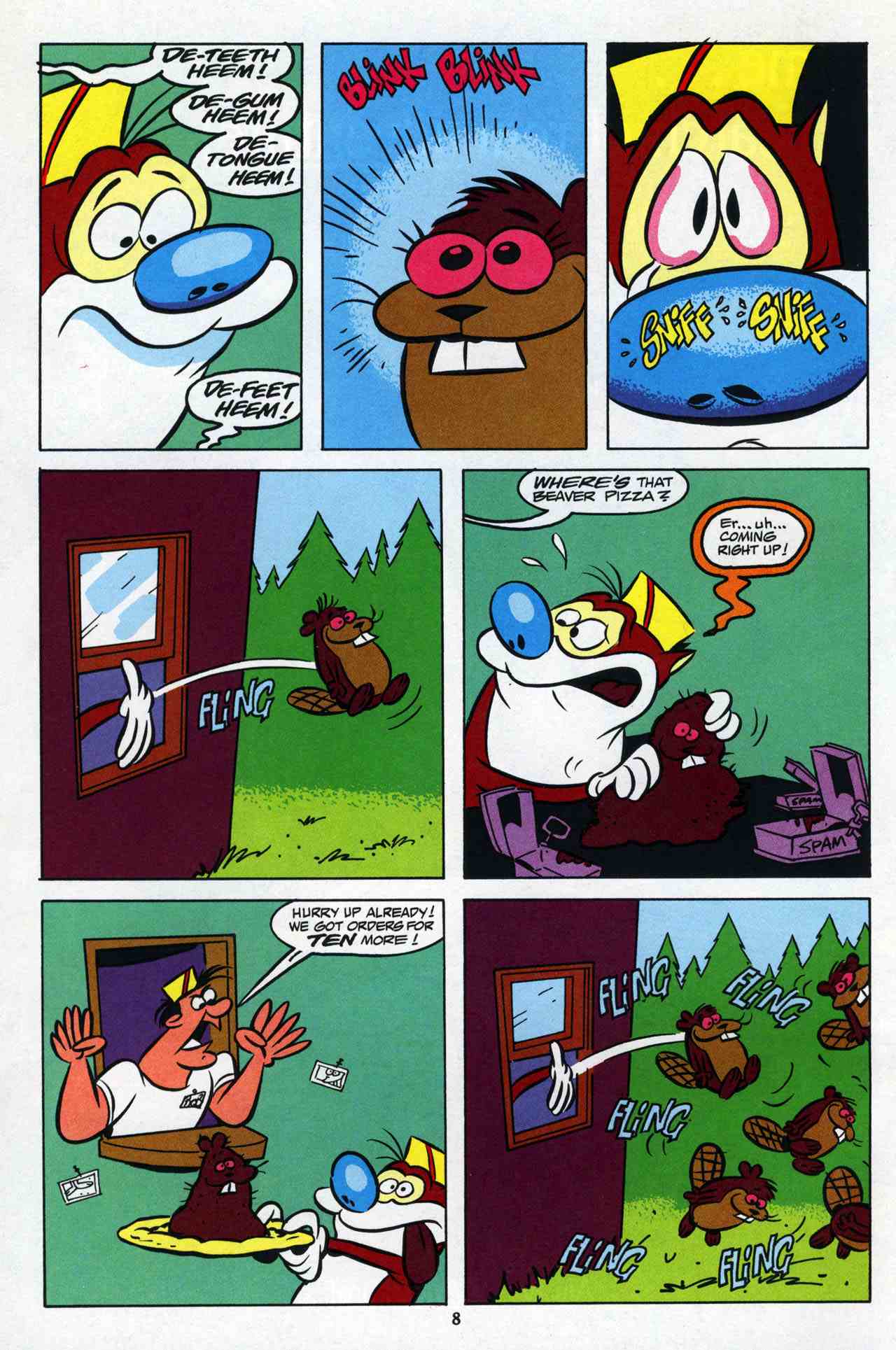 Read online The Ren & Stimpy Show comic -  Issue #2 - 6