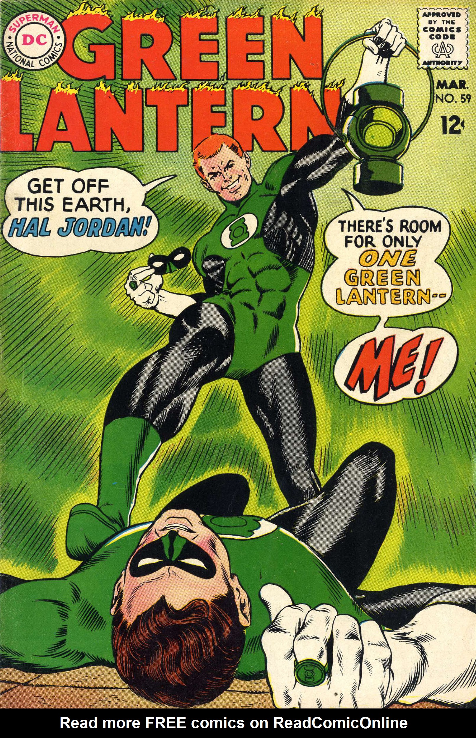 Read online Green Lantern (1960) comic -  Issue #59 - 1