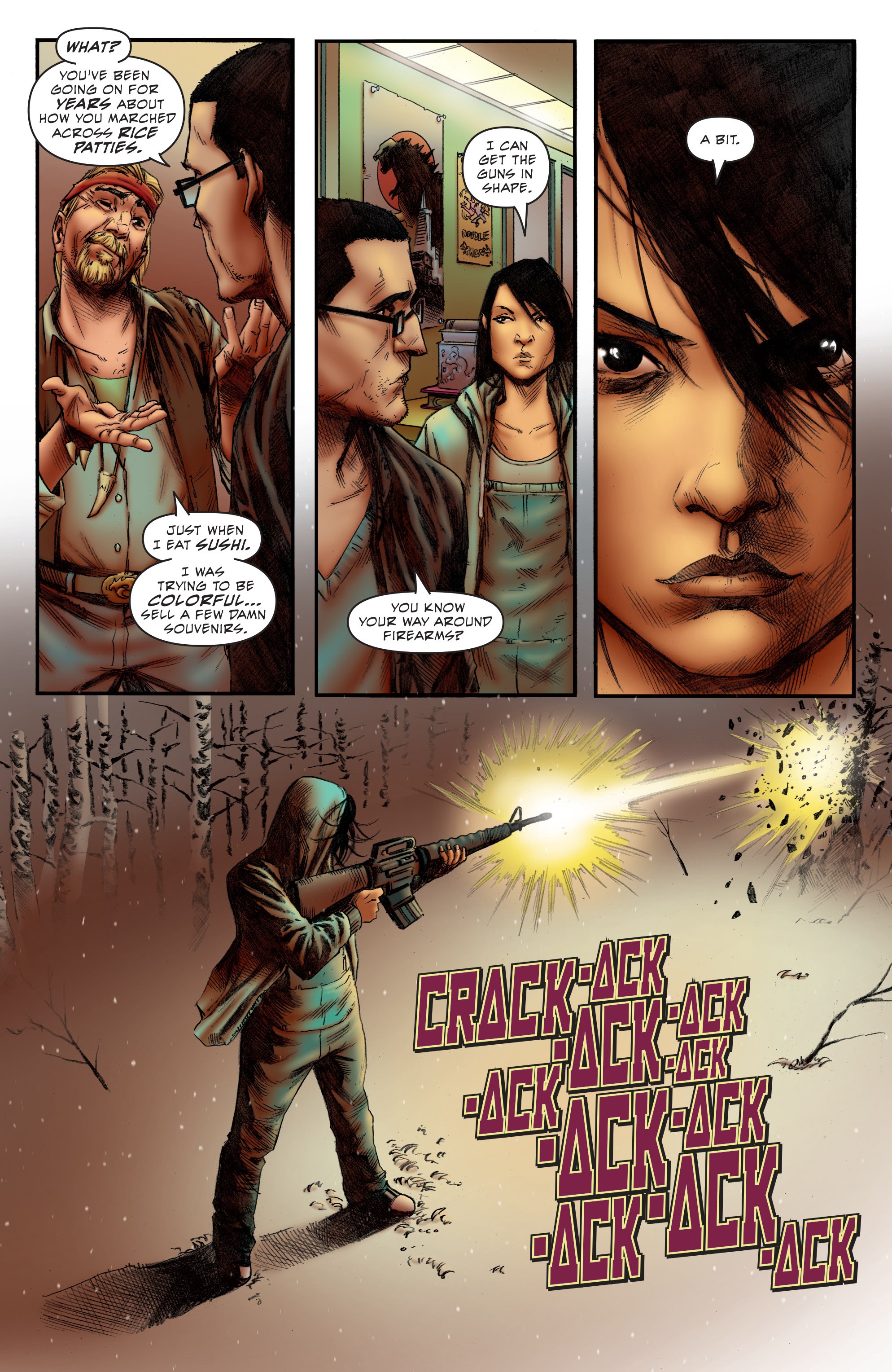 Read online A Town Called Dragon comic -  Issue #4 - 15