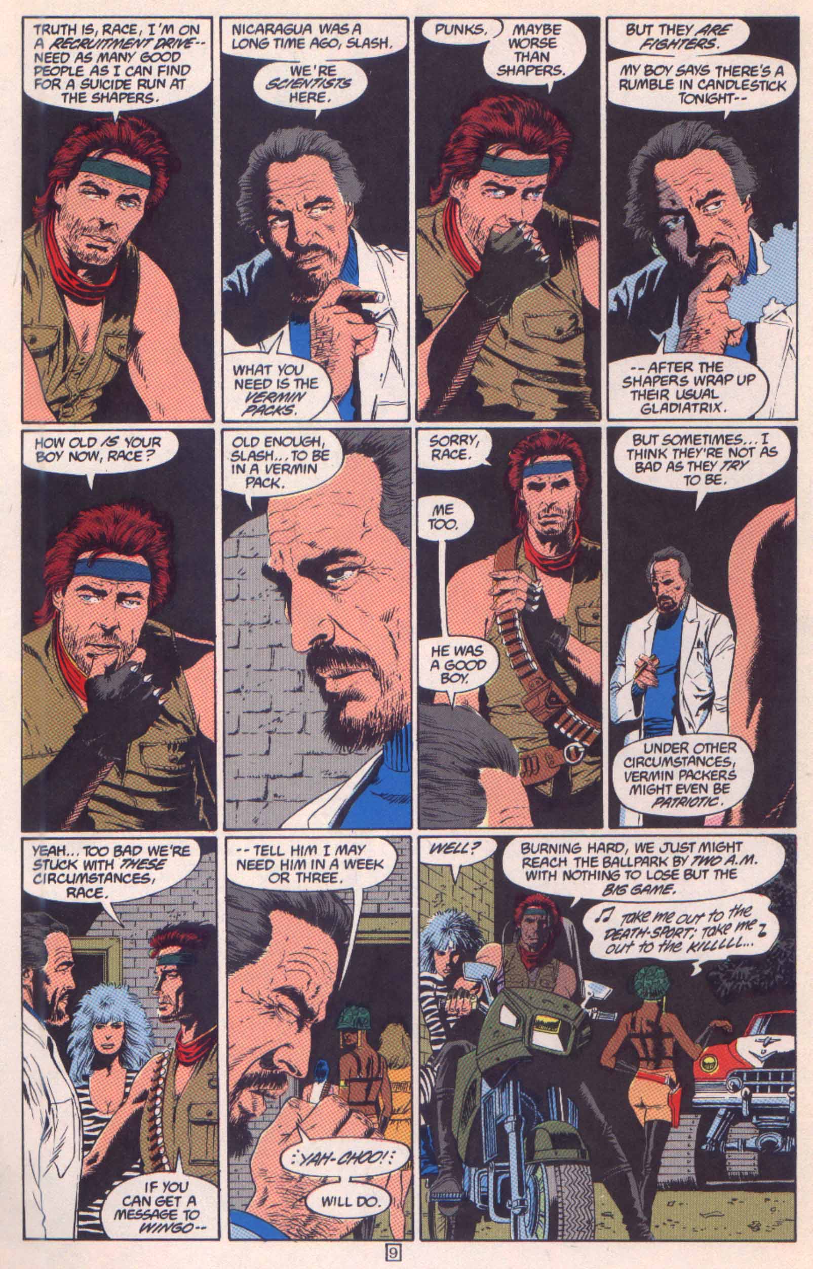 Read online Slash Maraud comic -  Issue #3 - 10