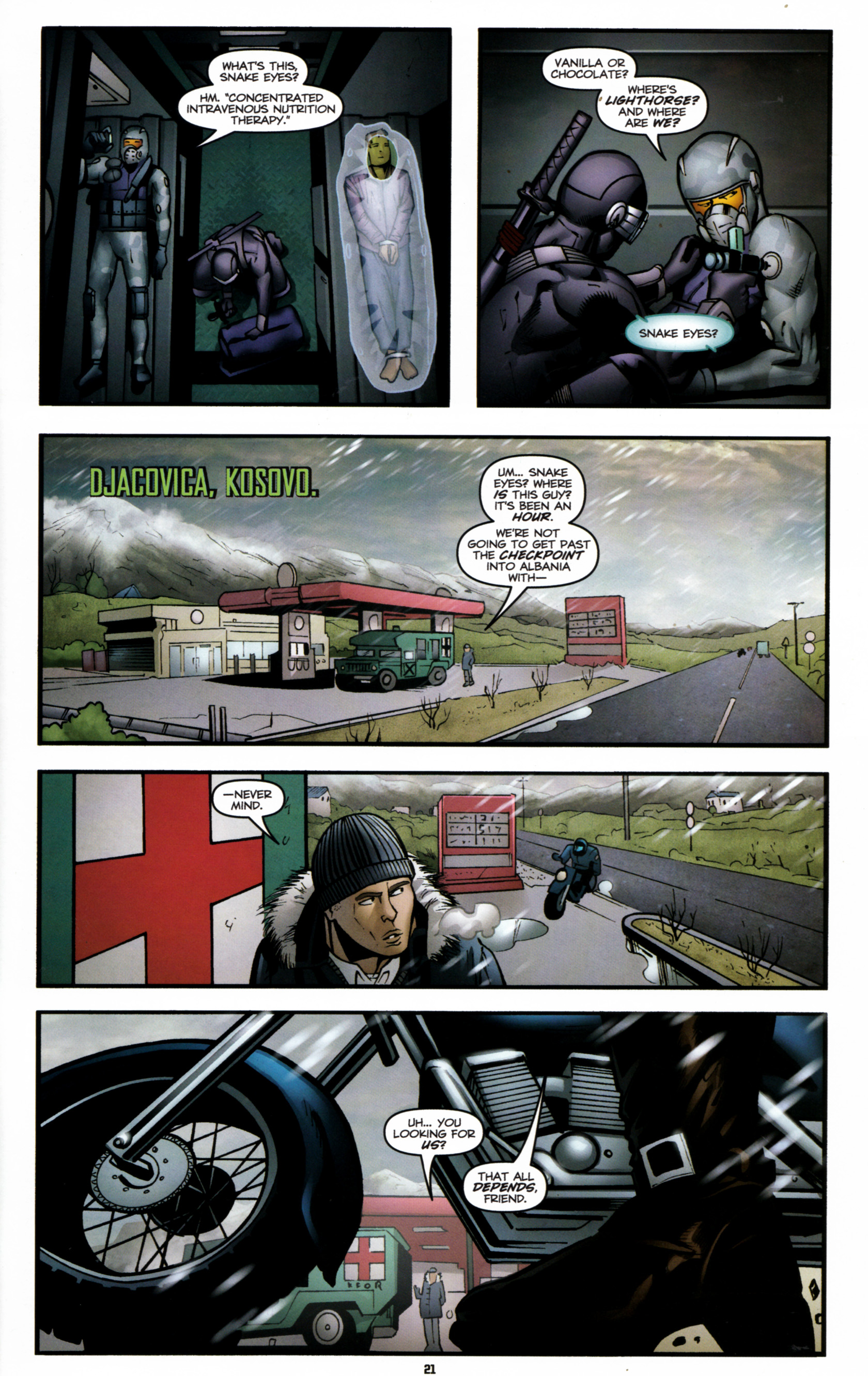 Read online G.I. Joe: Snake Eyes comic -  Issue #6 - 24