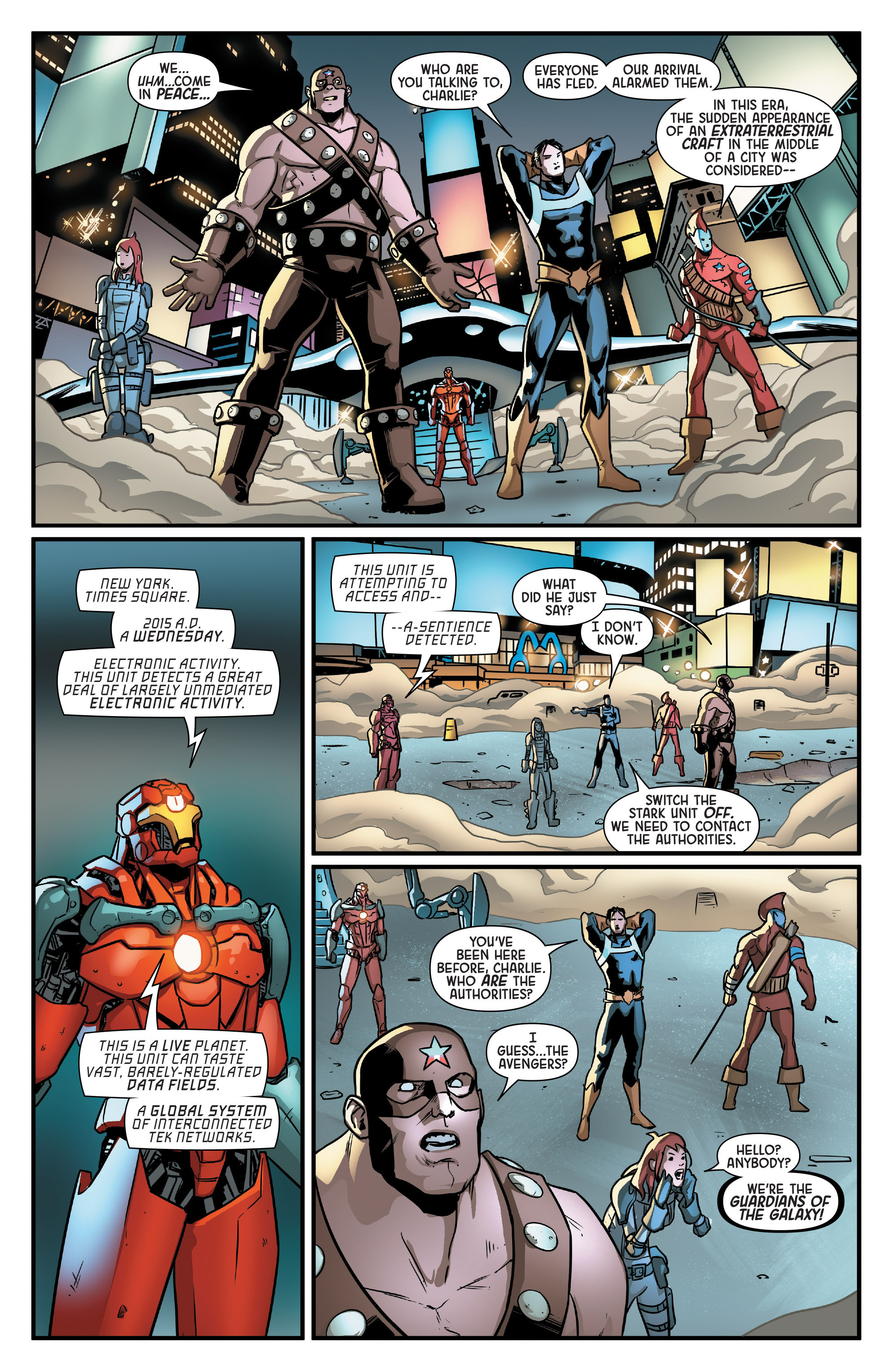Read online Guardians 3000 comic -  Issue #6 - 11