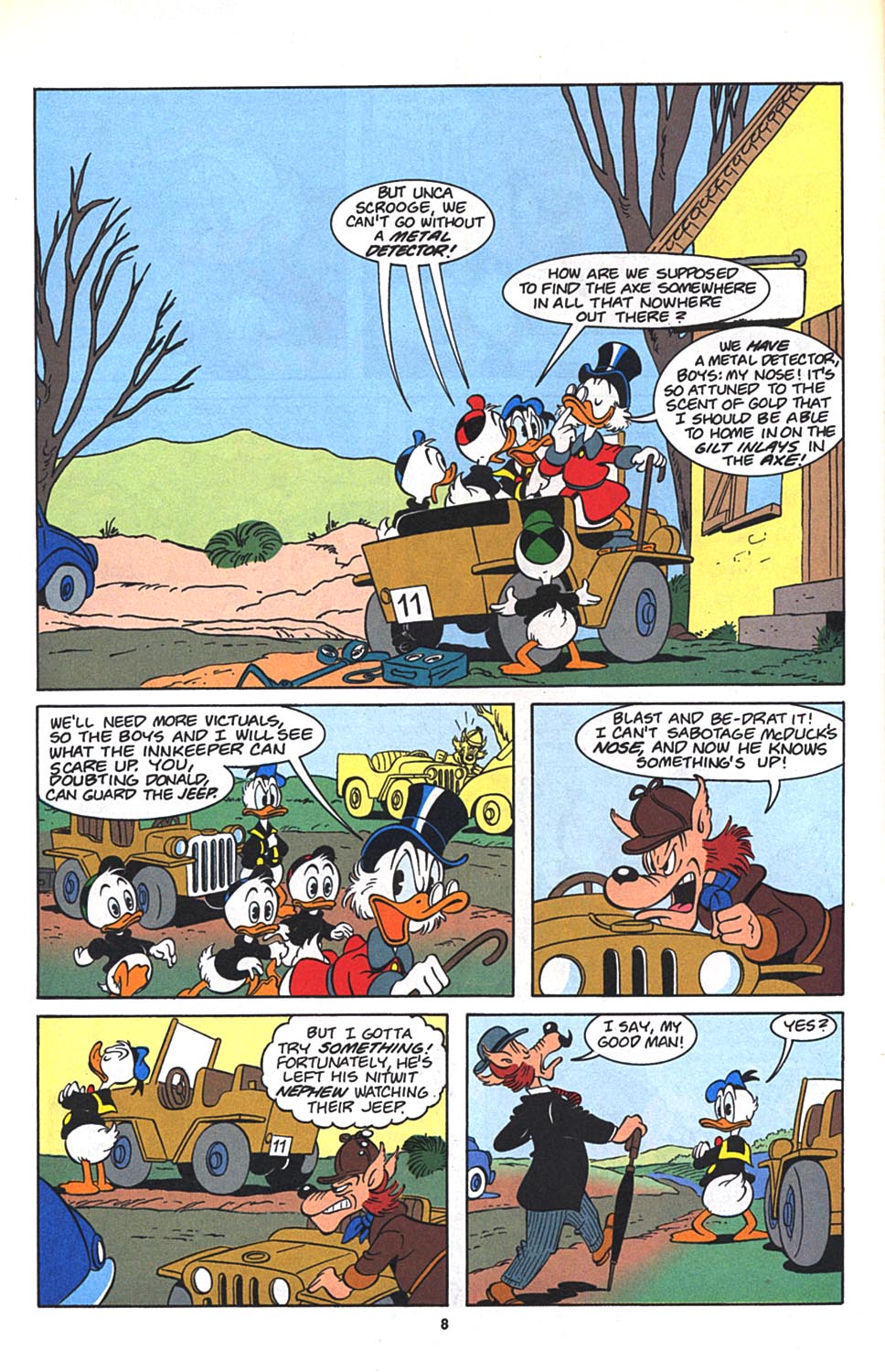 Read online Uncle Scrooge (1953) comic -  Issue #272 - 9