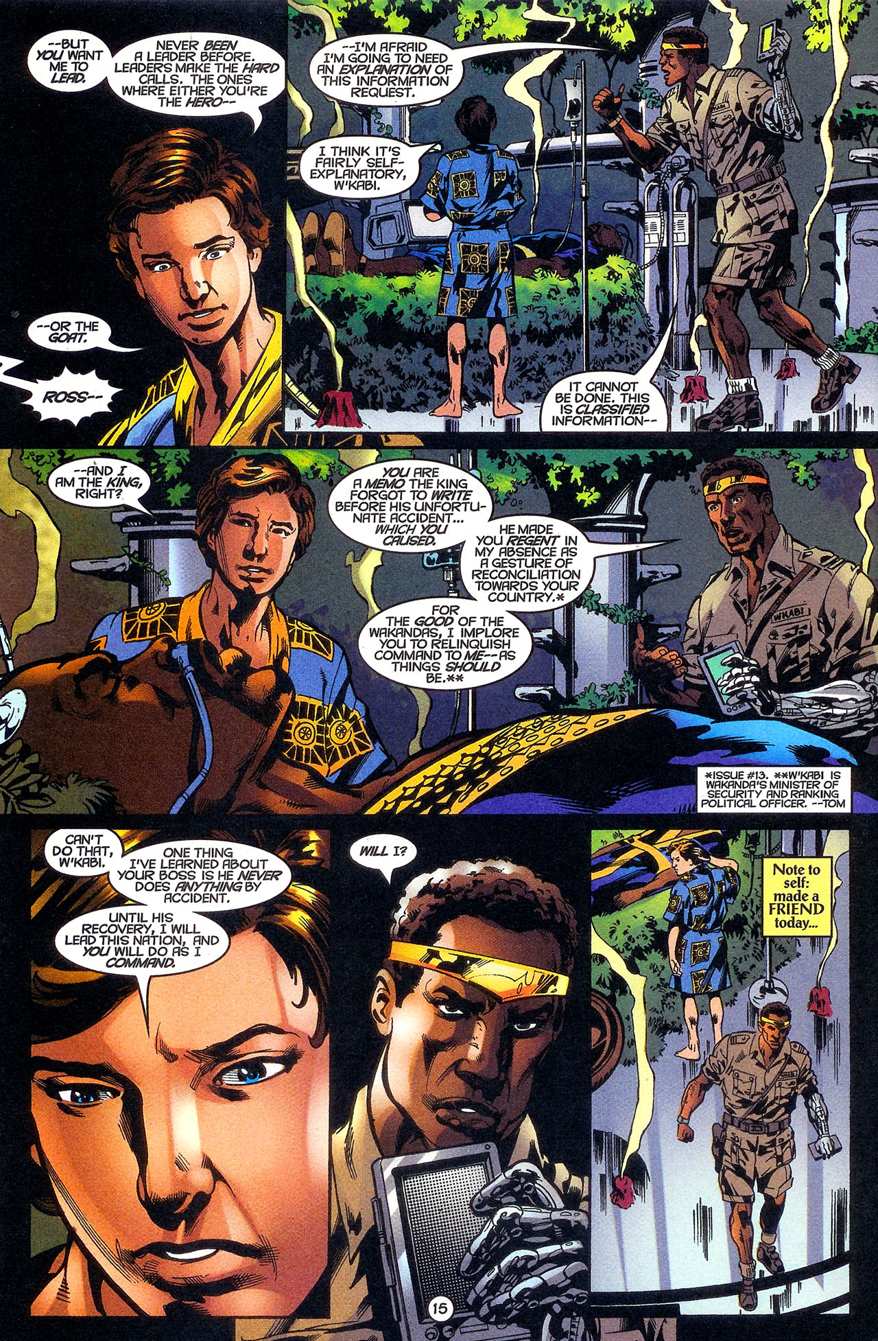 Read online Black Panther (1998) comic -  Issue #22 - 16