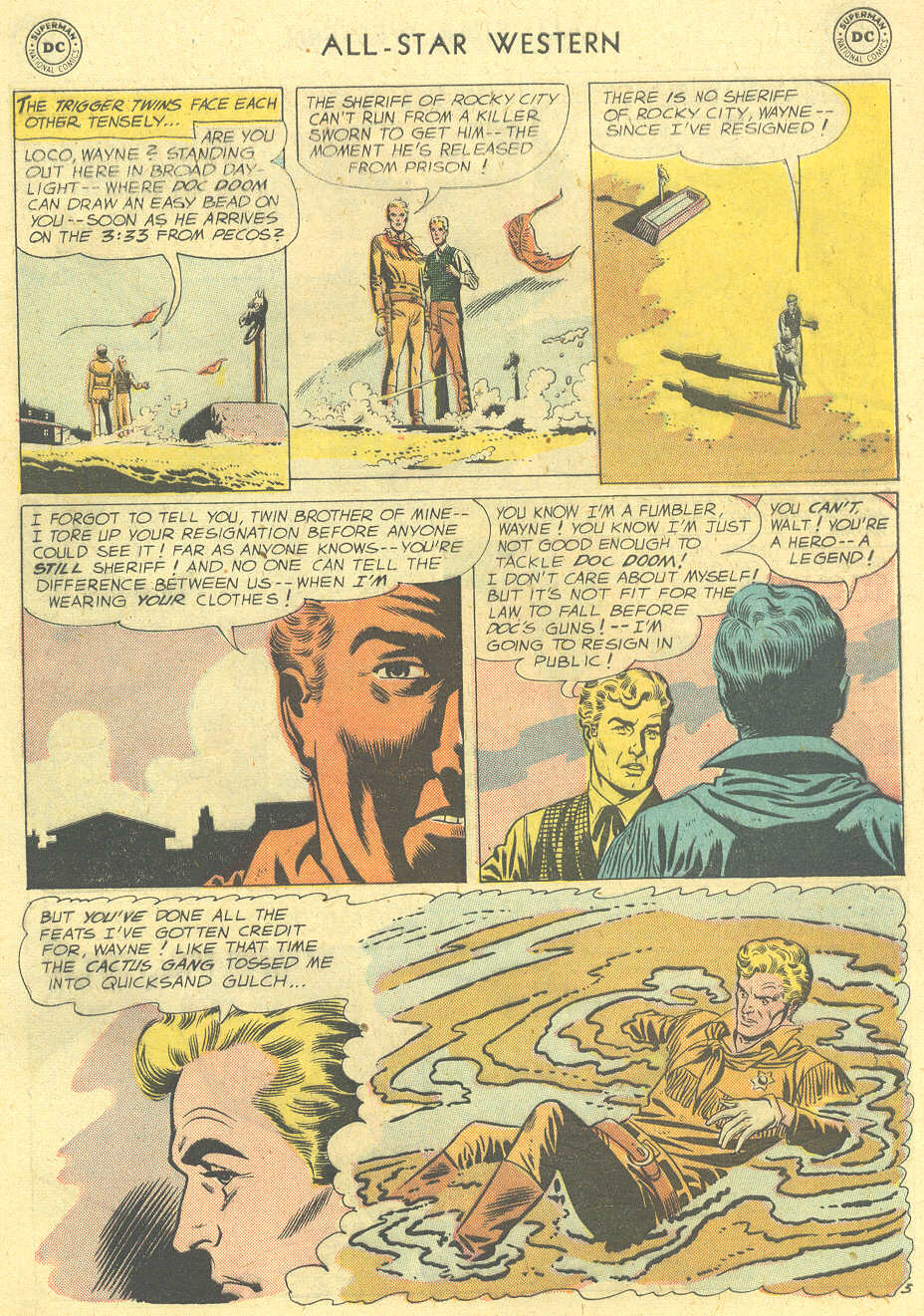 Read online All-Star Western (1951) comic -  Issue #101 - 5