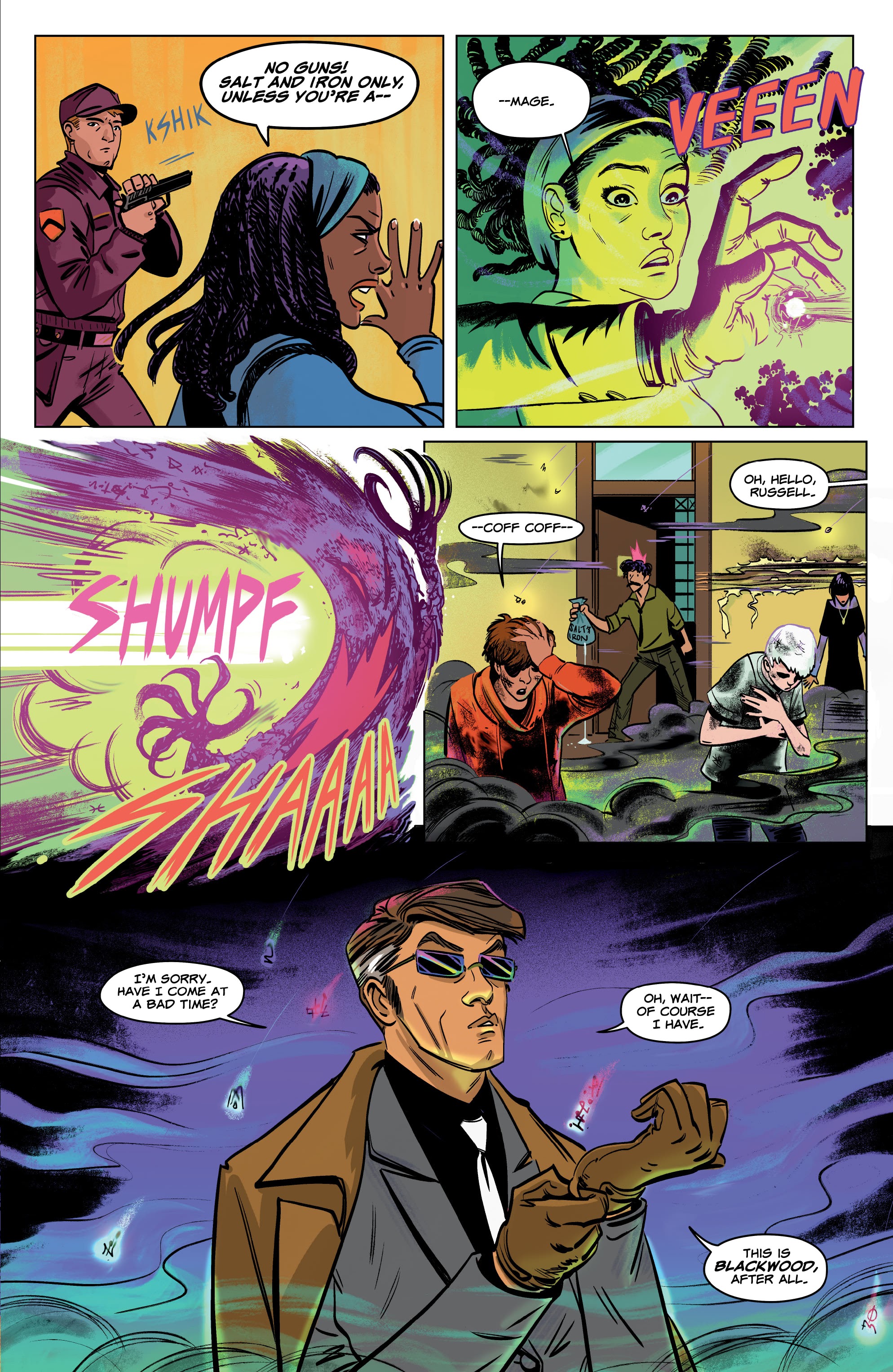 Read online Blackwood: The Mourning After comic -  Issue # _TPB - 14