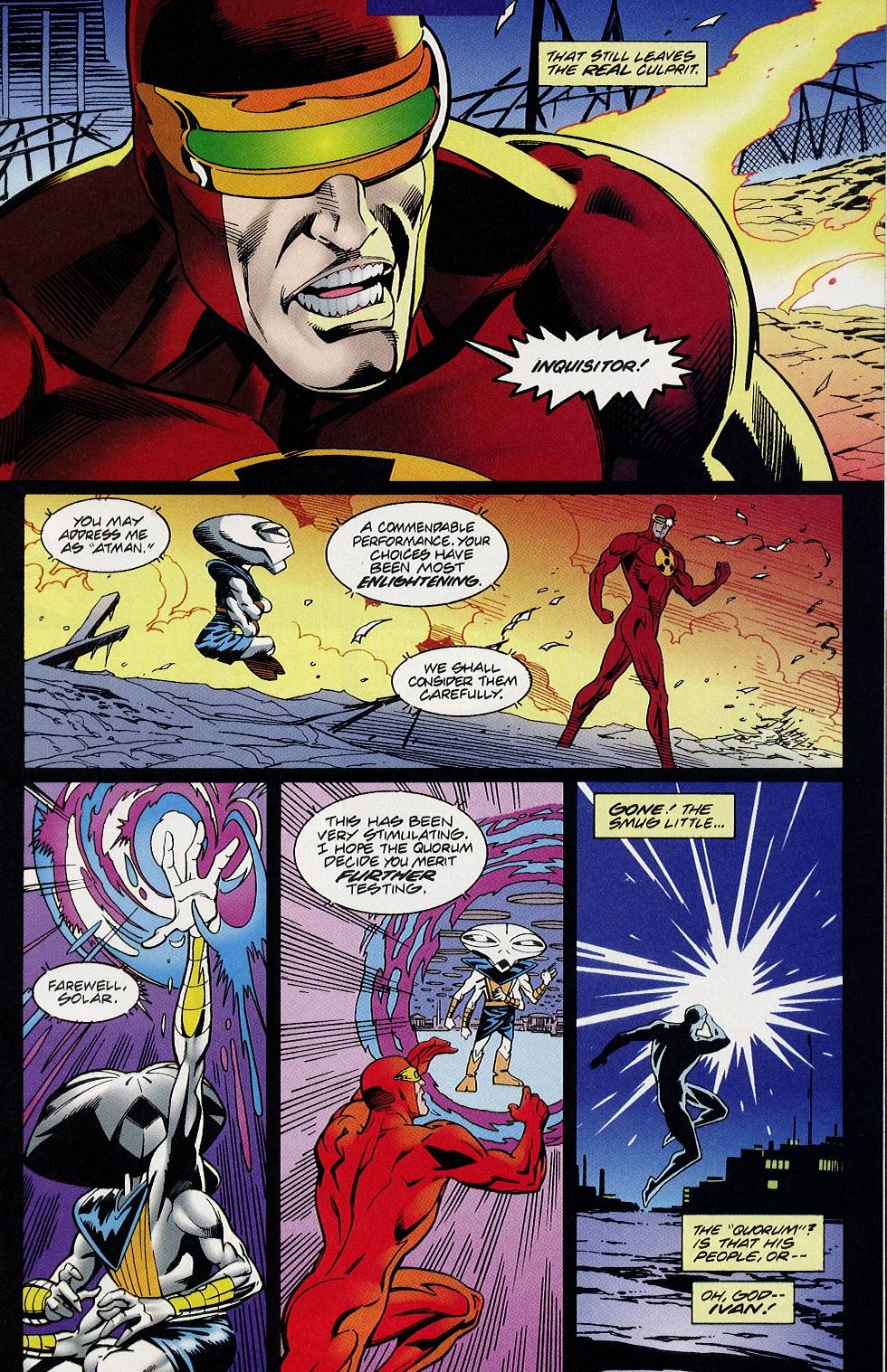 Read online Solar, Man of the Atom comic -  Issue #58 - 20