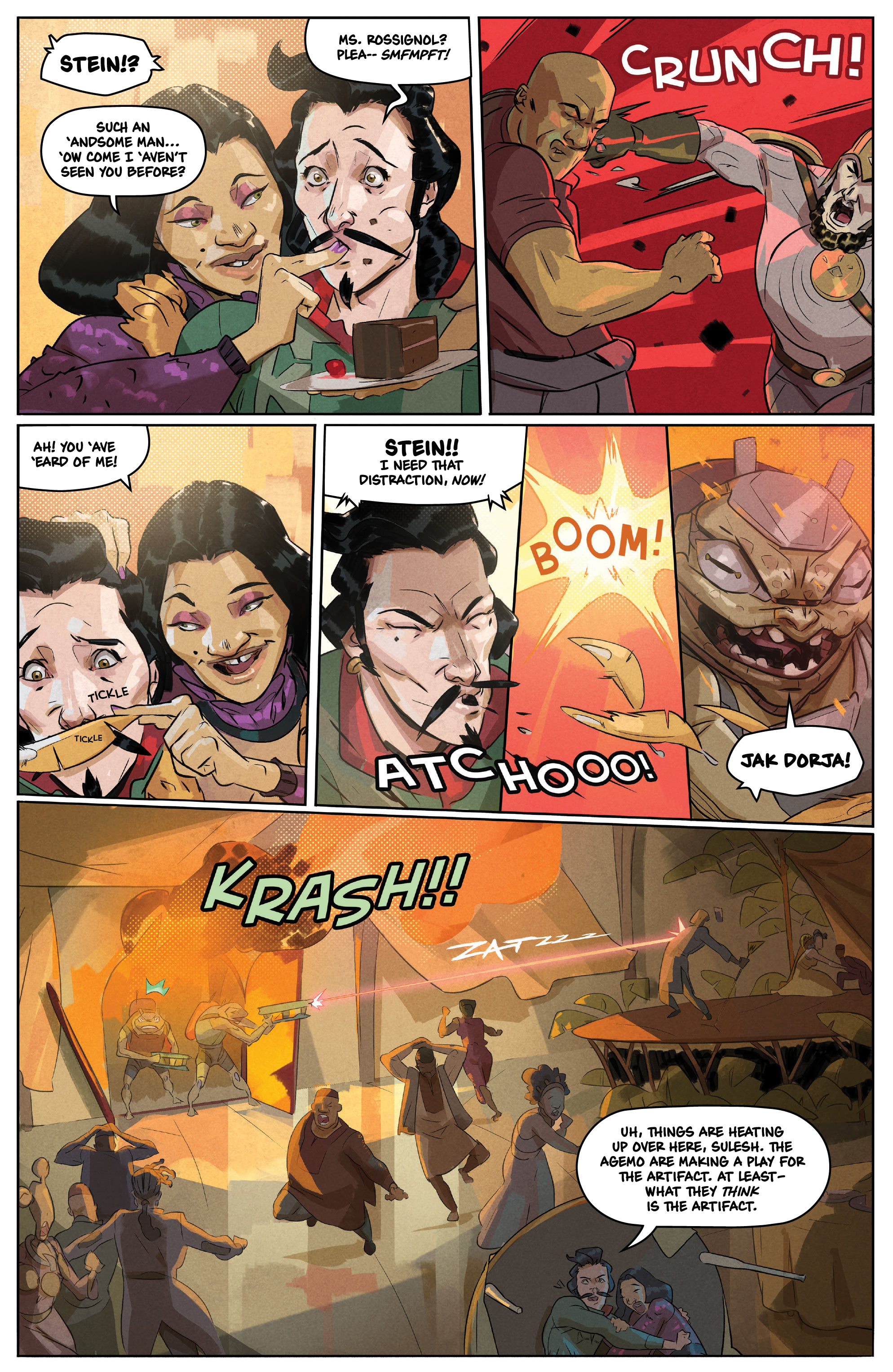 Read online New Masters comic -  Issue #3 - 18