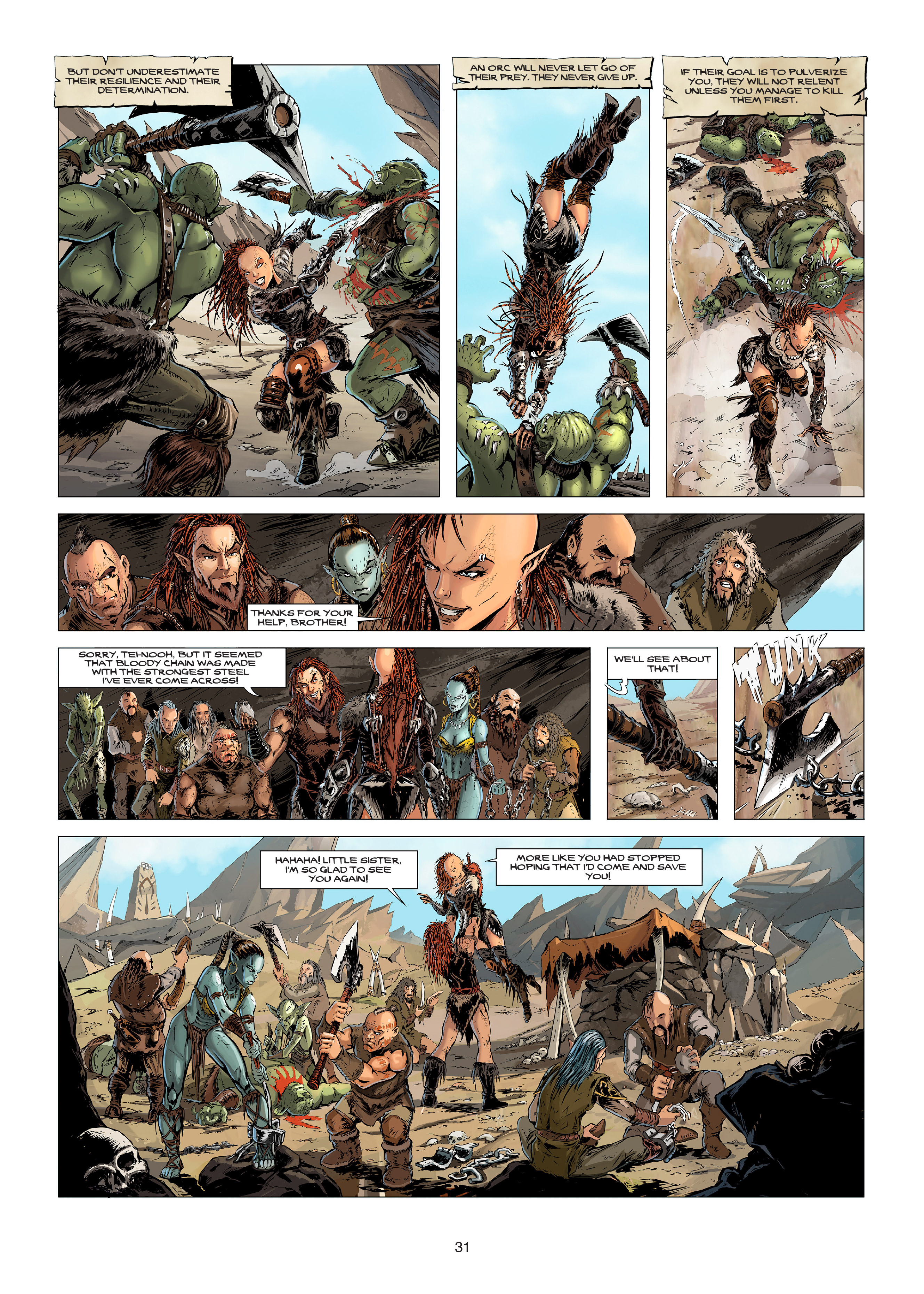 Read online Elves comic -  Issue #24 - 31