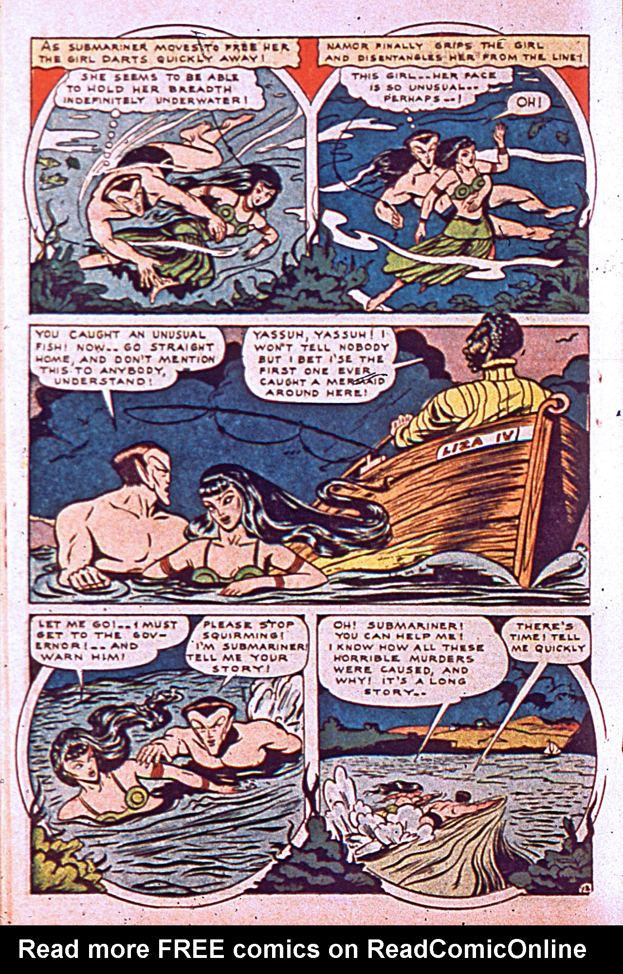 Read online Daring Comics comic -  Issue #10 - 14