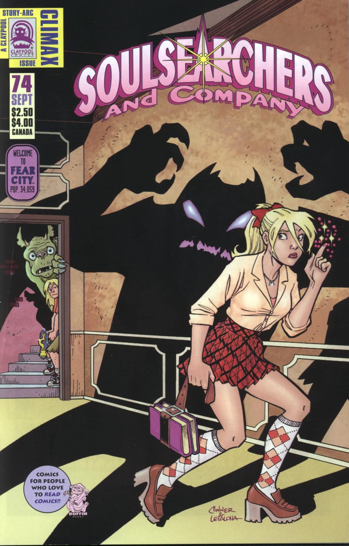 Read online Soulsearchers and Company comic -  Issue #74 - 1