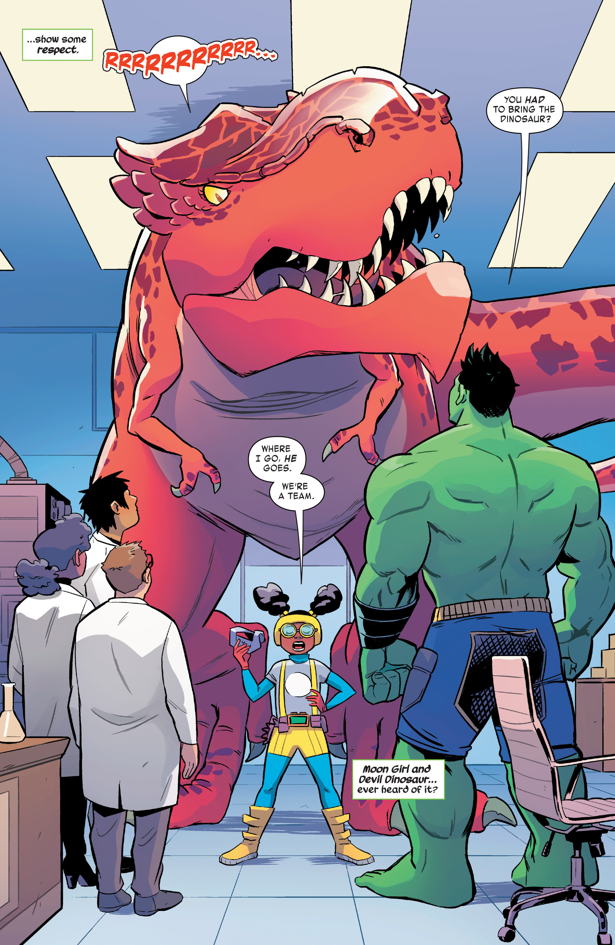 Read online Moon Girl And Devil Dinosaur comic -  Issue #13 - 6