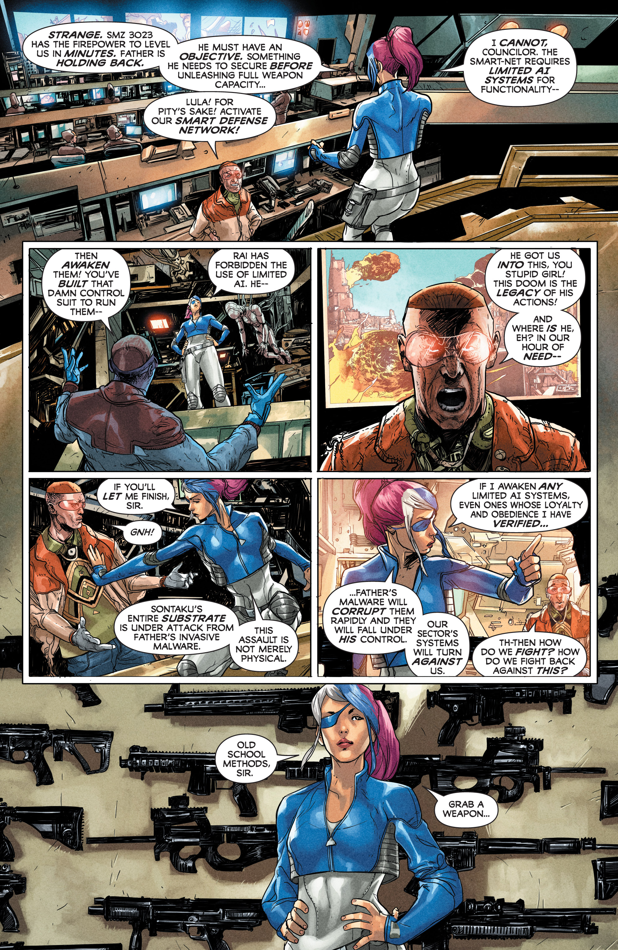 Read online Fallen World comic -  Issue #4 - 5