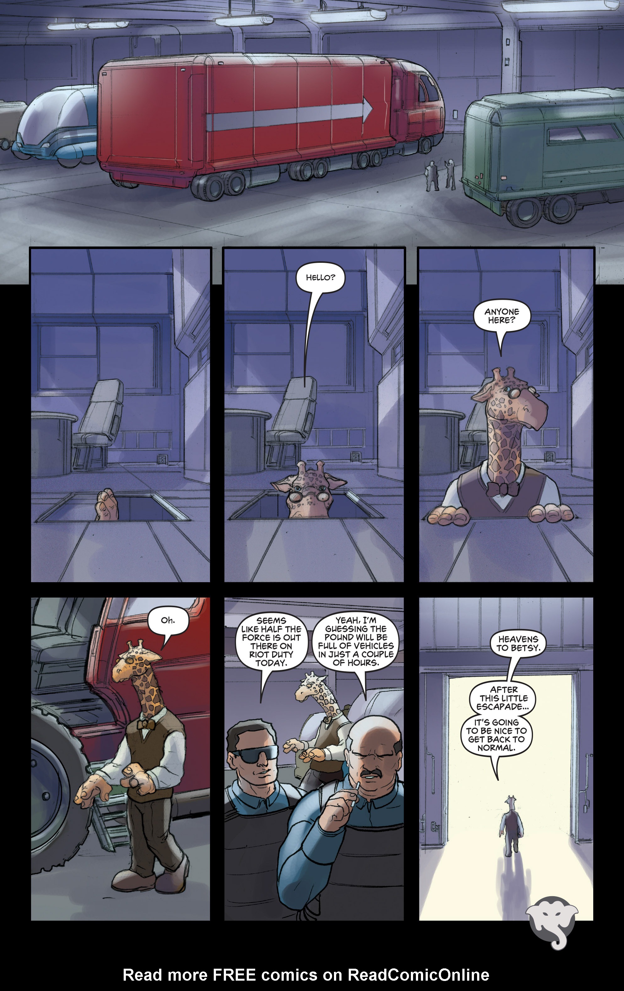 Read online Elephantmen comic -  Issue #62 - 25
