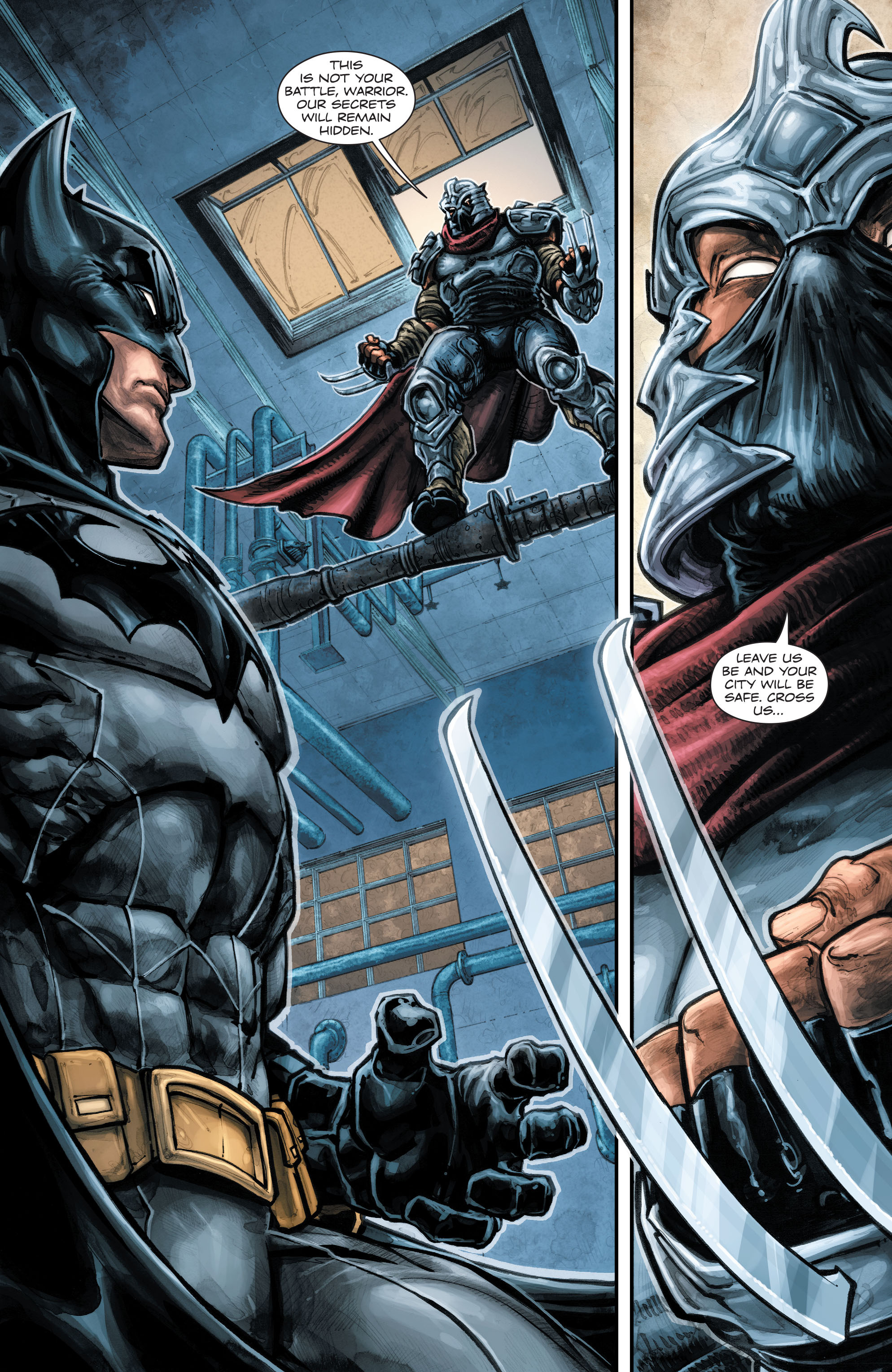Read online Batman/Teenage Mutant Ninja Turtles comic -  Issue #1 - 17